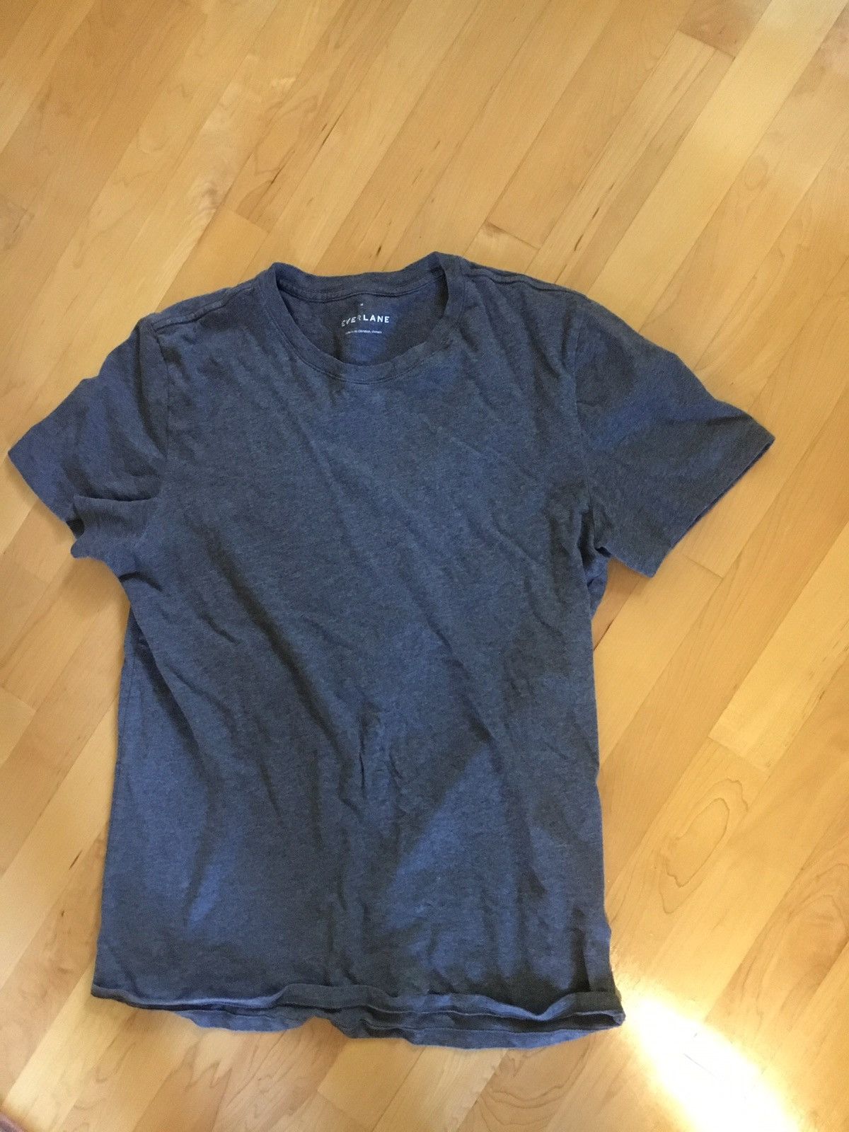 Everlane Heather Charcoal Cotton Crew Size US M / EU 48-50 / 2 - 2 Thumbnail