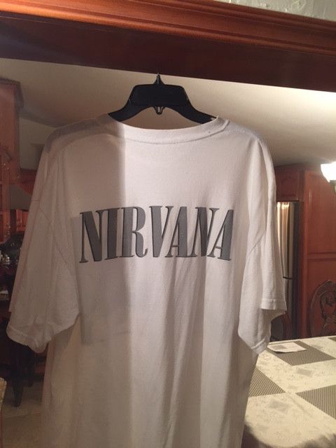 Nirvana Tシャツ 1996年 ホワイト