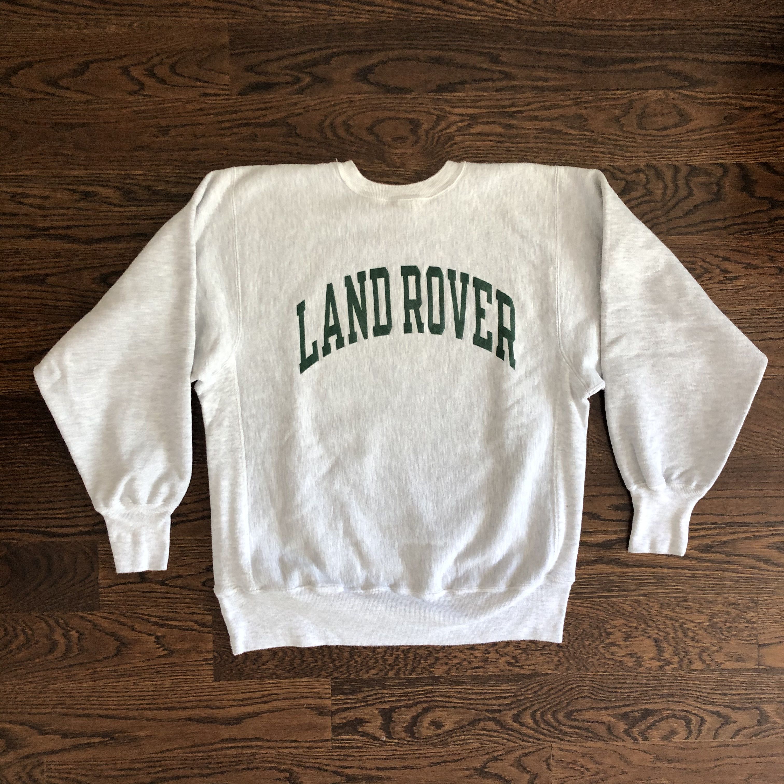 champion リバースウィーブ LANDROVER刺繍！！！-