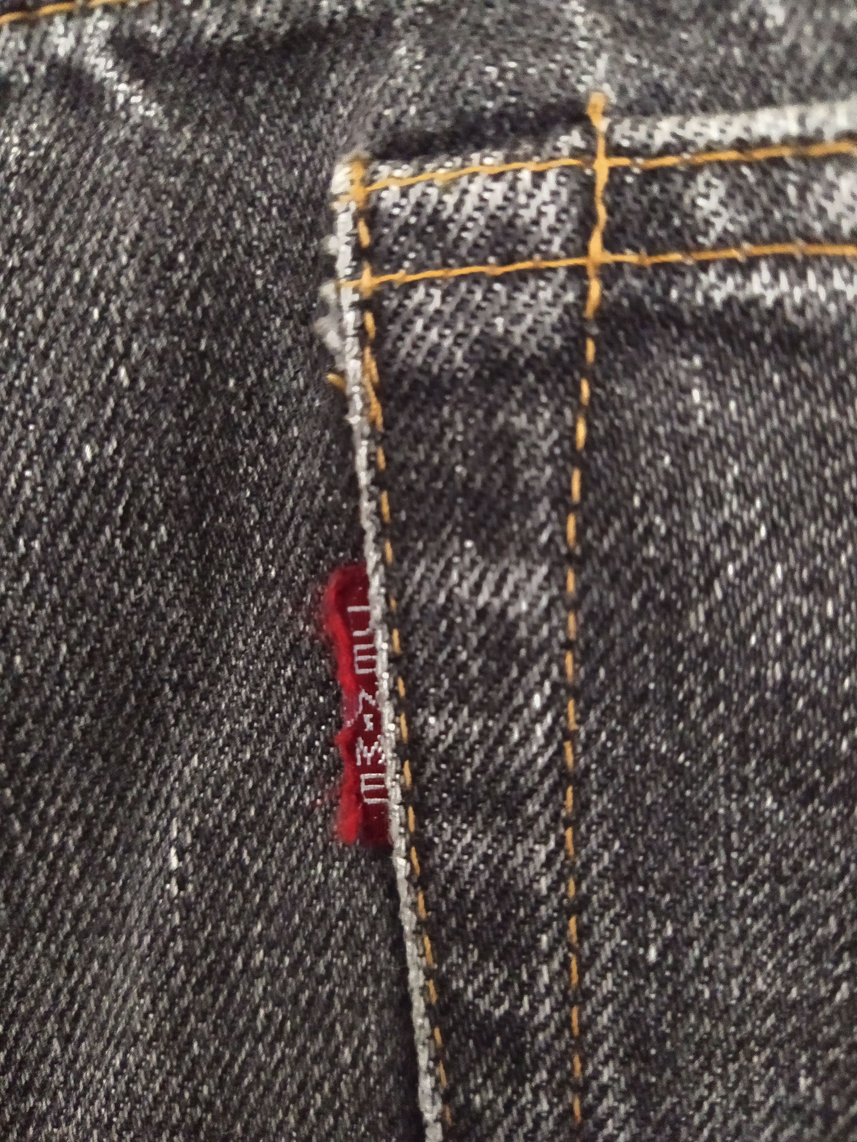 Denime DENIME JAPAN DENIM SELVEDGE (B293) Waist 31 Size US 31 - 10 Thumbnail