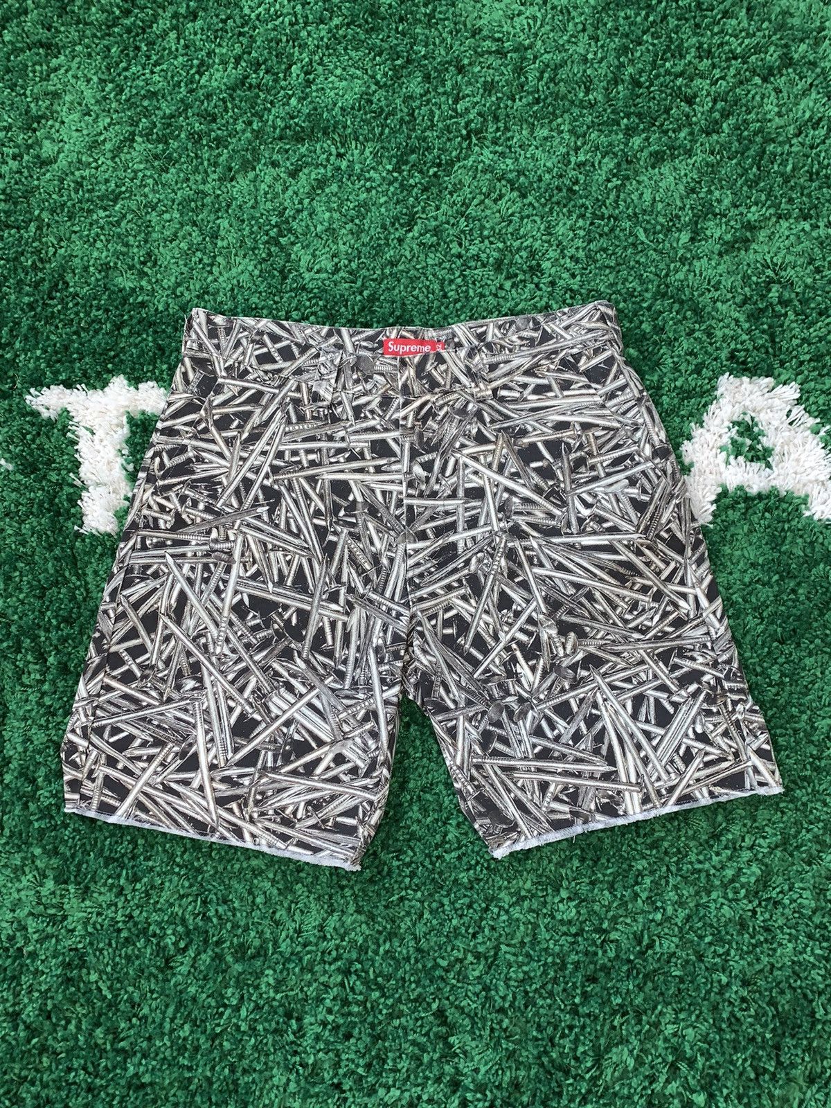 Supreme Supreme Nails Work Short Black | Grailed