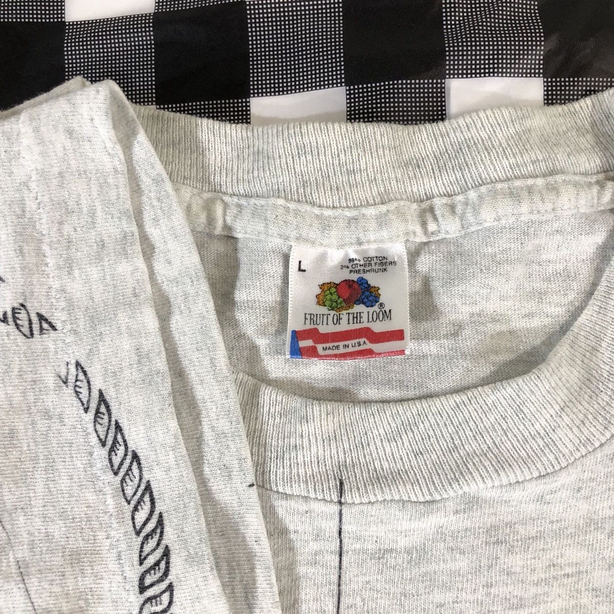 Fruit Of The Loom × Vintage Pirates Florida Keys Treasure Map All Over Print Vintage T Size US L / EU 52-54 / 3 - 9 Thumbnail