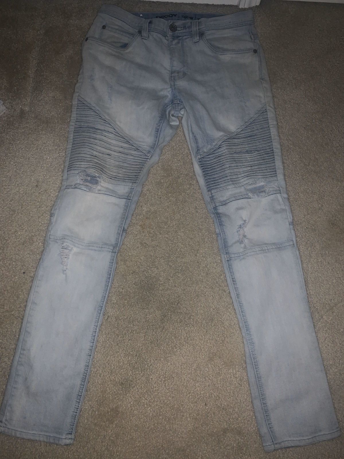 Streetwear Decoy Moto denim Grailed