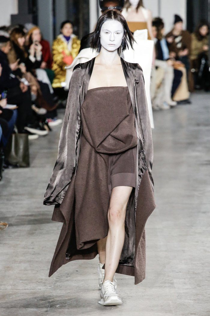 Rick Owens rick owens museum coat Grailed