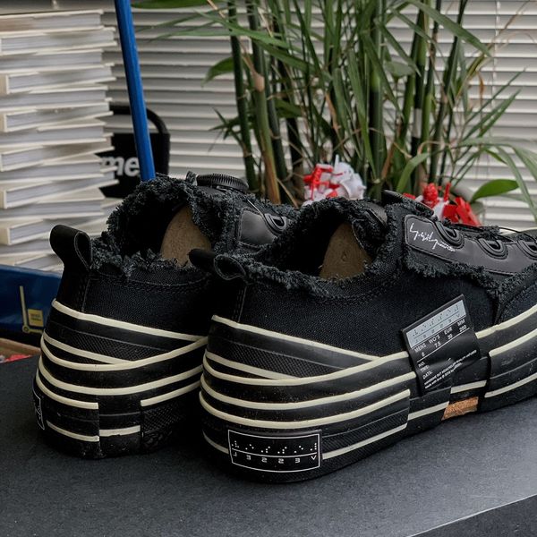 Yohji Yamamoto xVESSEL X Yohji Yamamoto black low-top sneakers