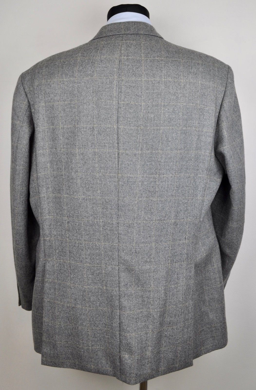 Designer EDUARD DRESSLER Checked Blazer Wool Tartan County Jacket Size 46R - 6 Thumbnail