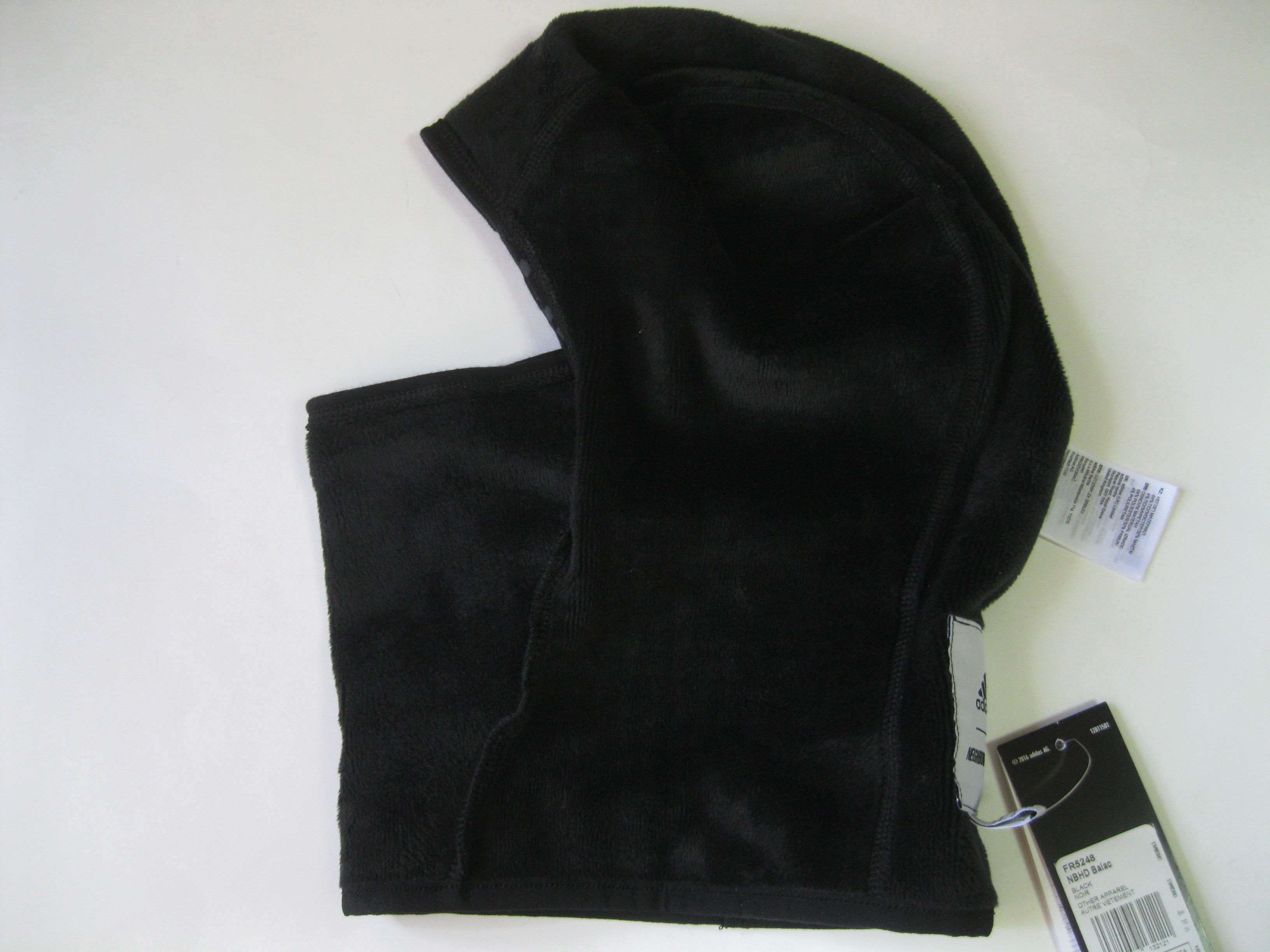 Adidas Fleece Balaclava Black Face Mask Size ONE SIZE - 7 Thumbnail