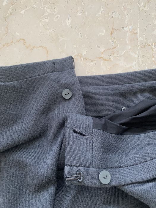 Label Under Construction Heavy wool slim pants | Grailed