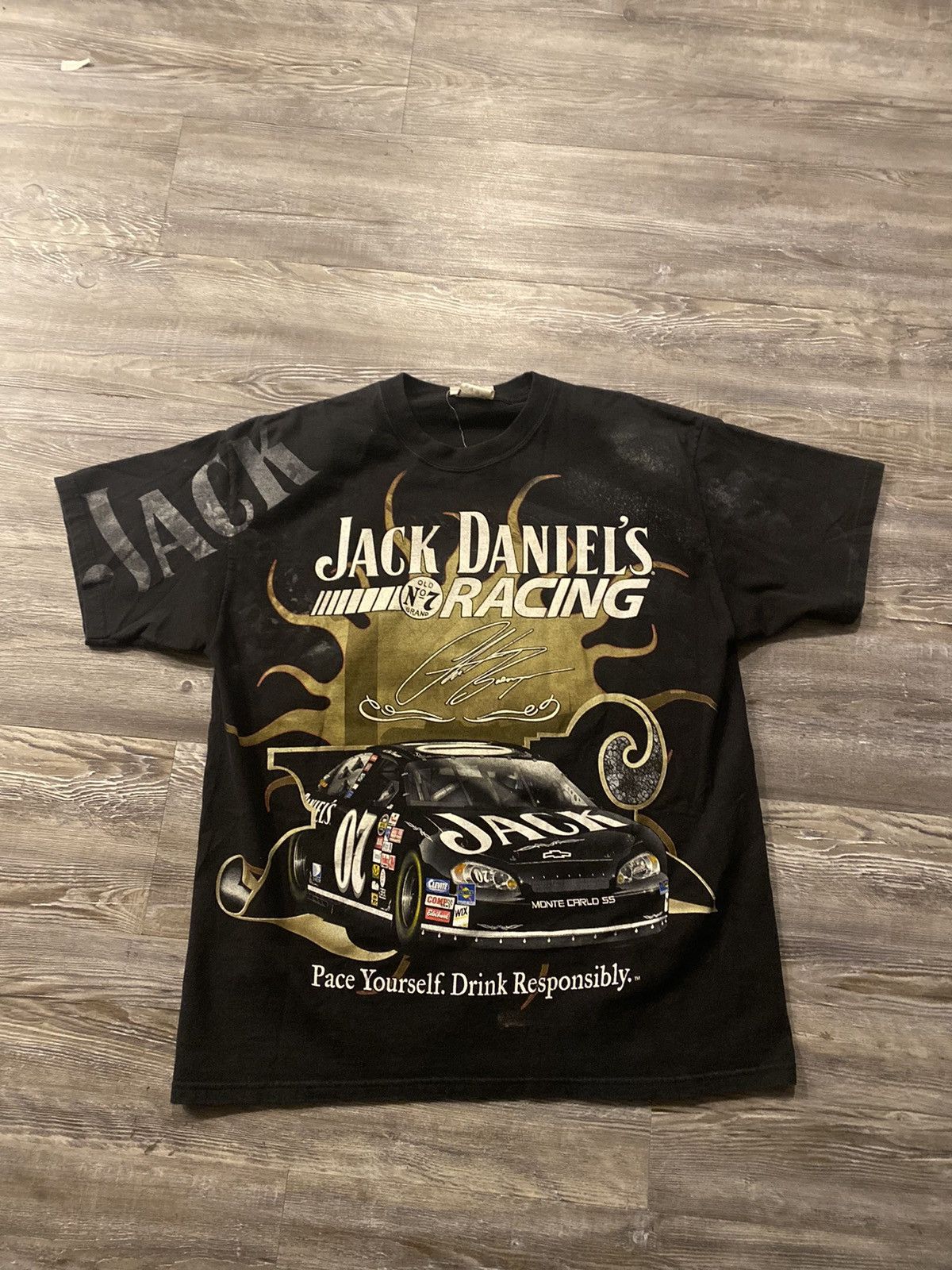 Vintage NASCAR Jack Daniels racing tee | Grailed