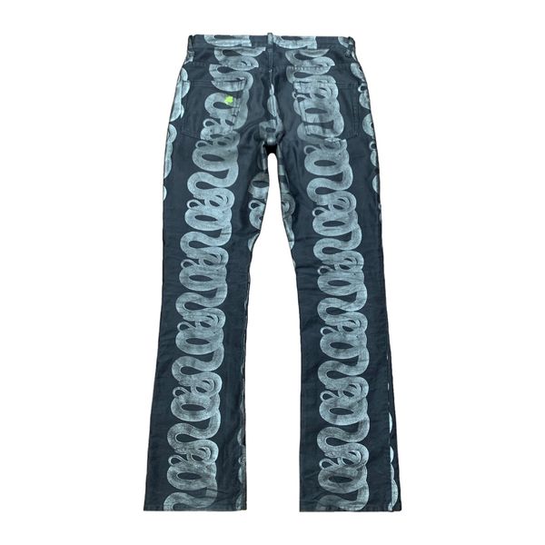 Hysteric Glamour 🔥Hysteric Glamour Snake Denim Pants | Grailed