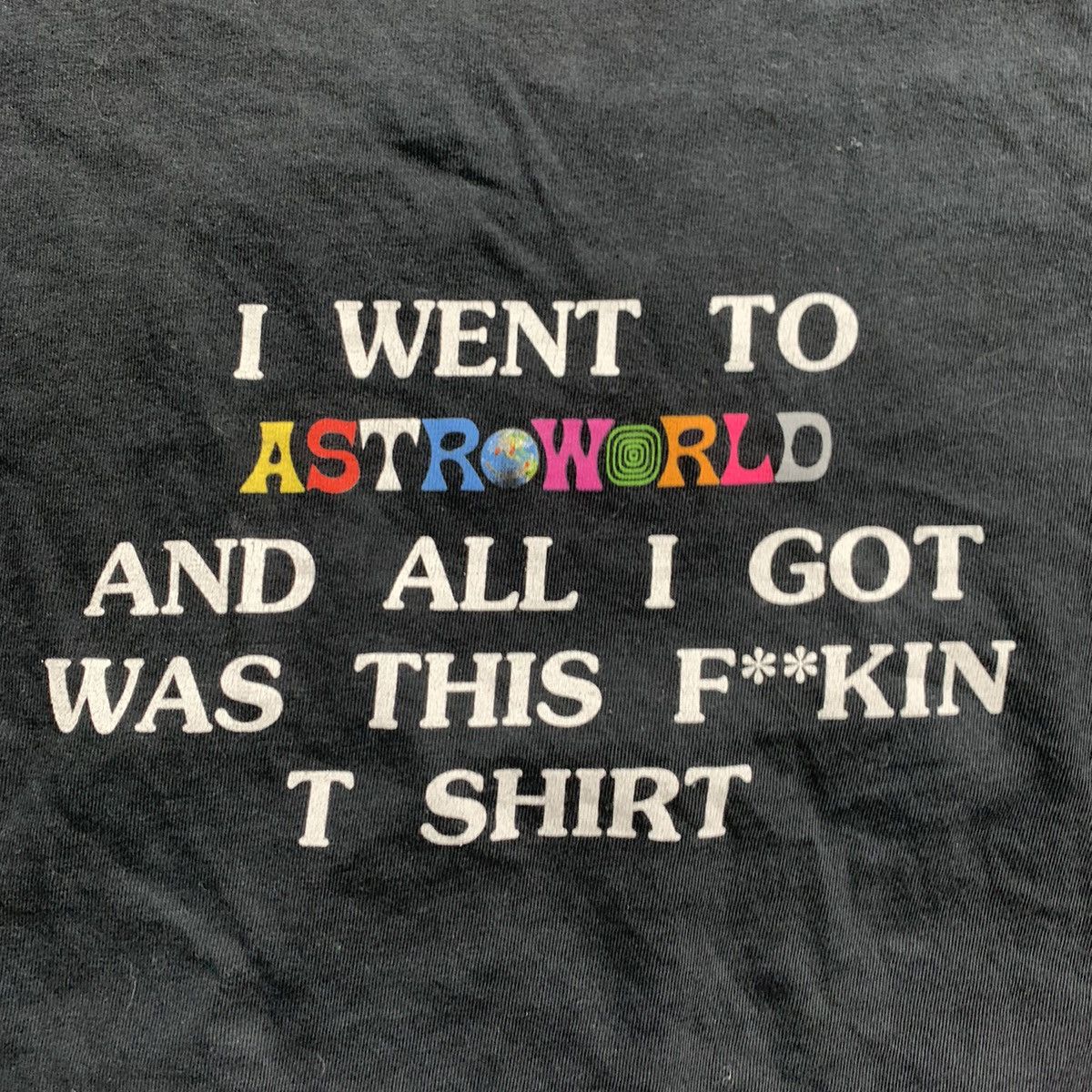 Travis Scott ASTROWORLD WISH YOU WERE HERE TEE Size US M / EU 48-50 / 2 - 2 Thumbnail