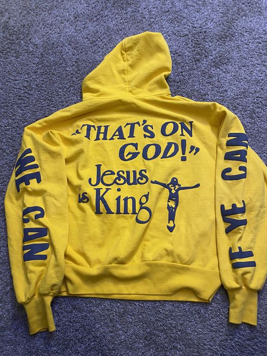 That's on god best sale jesus is king hoodie