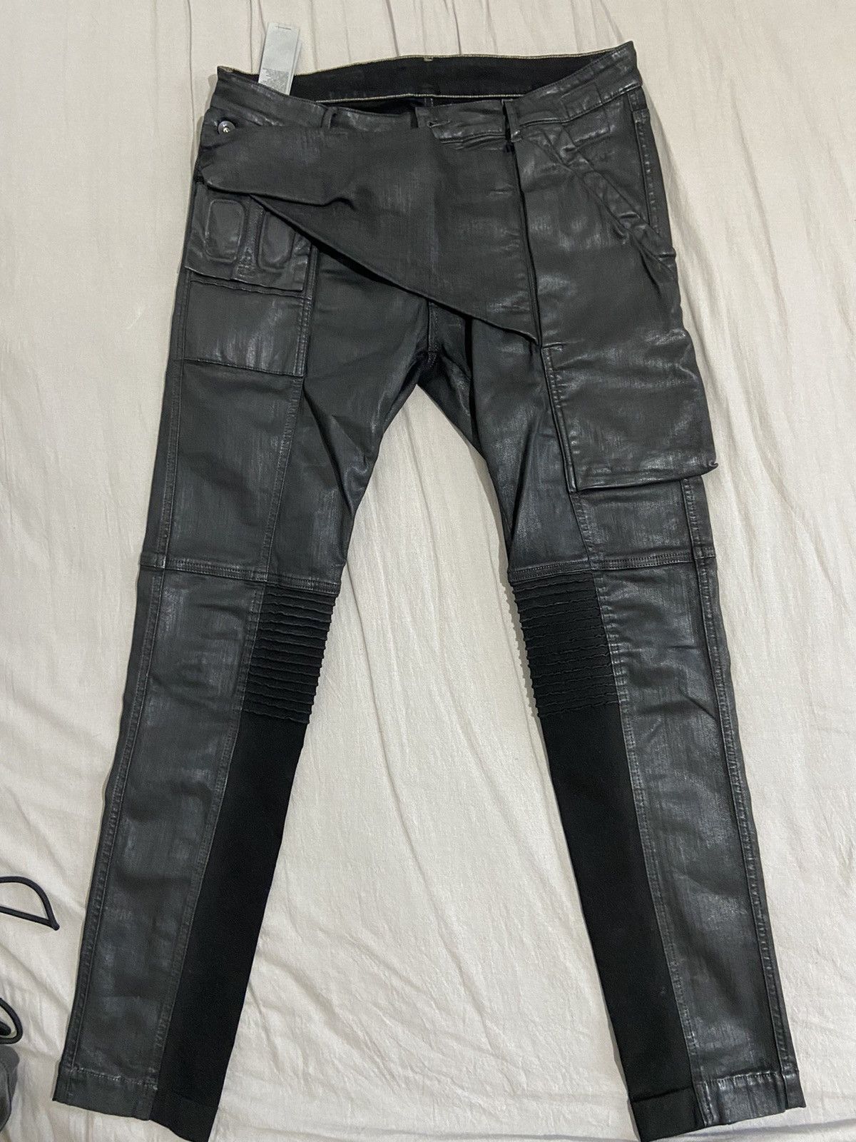パンツ Rick owens wax memphis pants Rick Owens Memphis Pants | Grailed