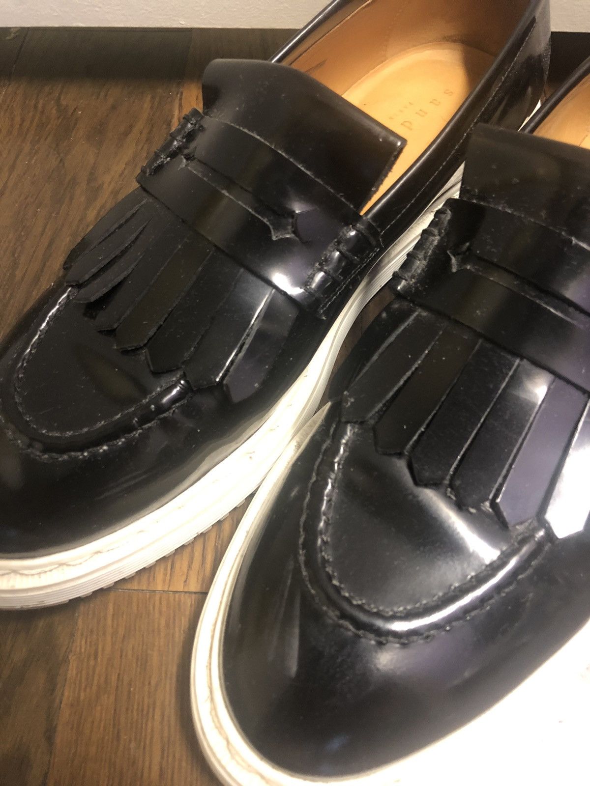 🚨Last Sale🚨 Sandro Patent Leather Loafers