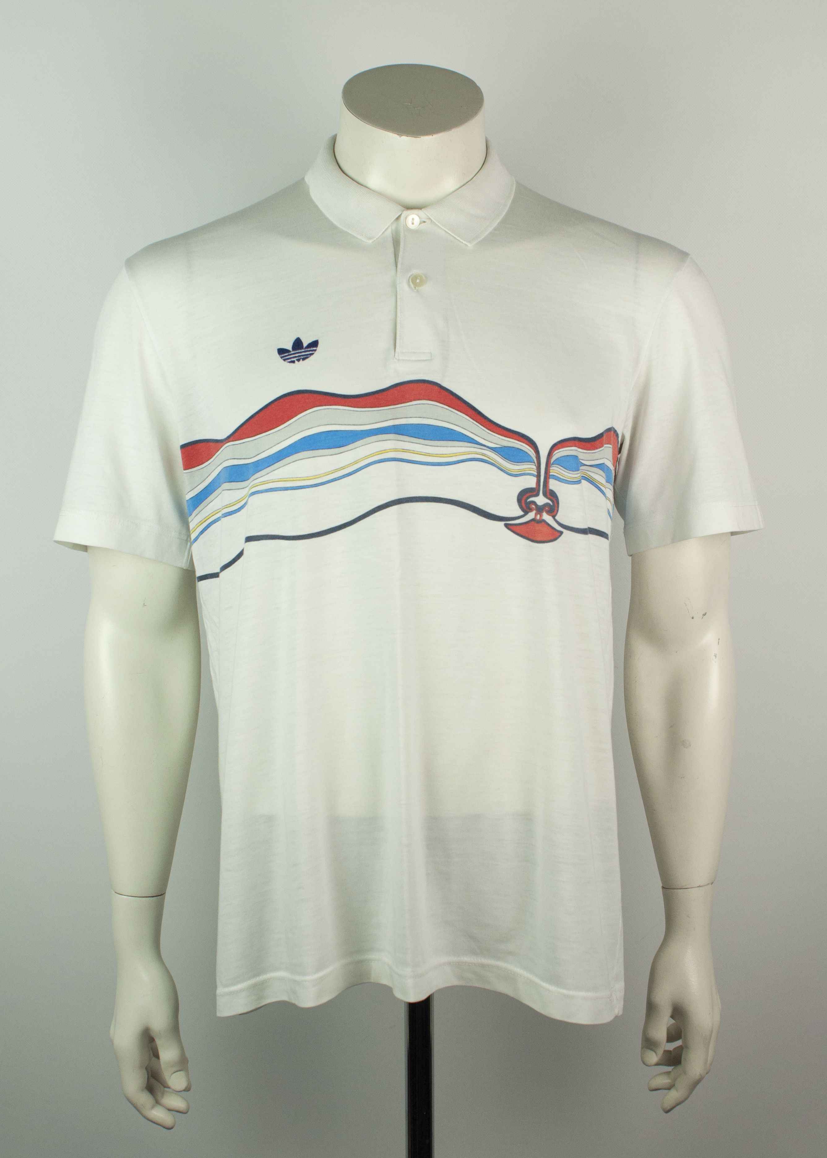 Adidas Vintage 80s Adidas Ivan Lendl Tennis Polo Shirt Size 5 | Grailed