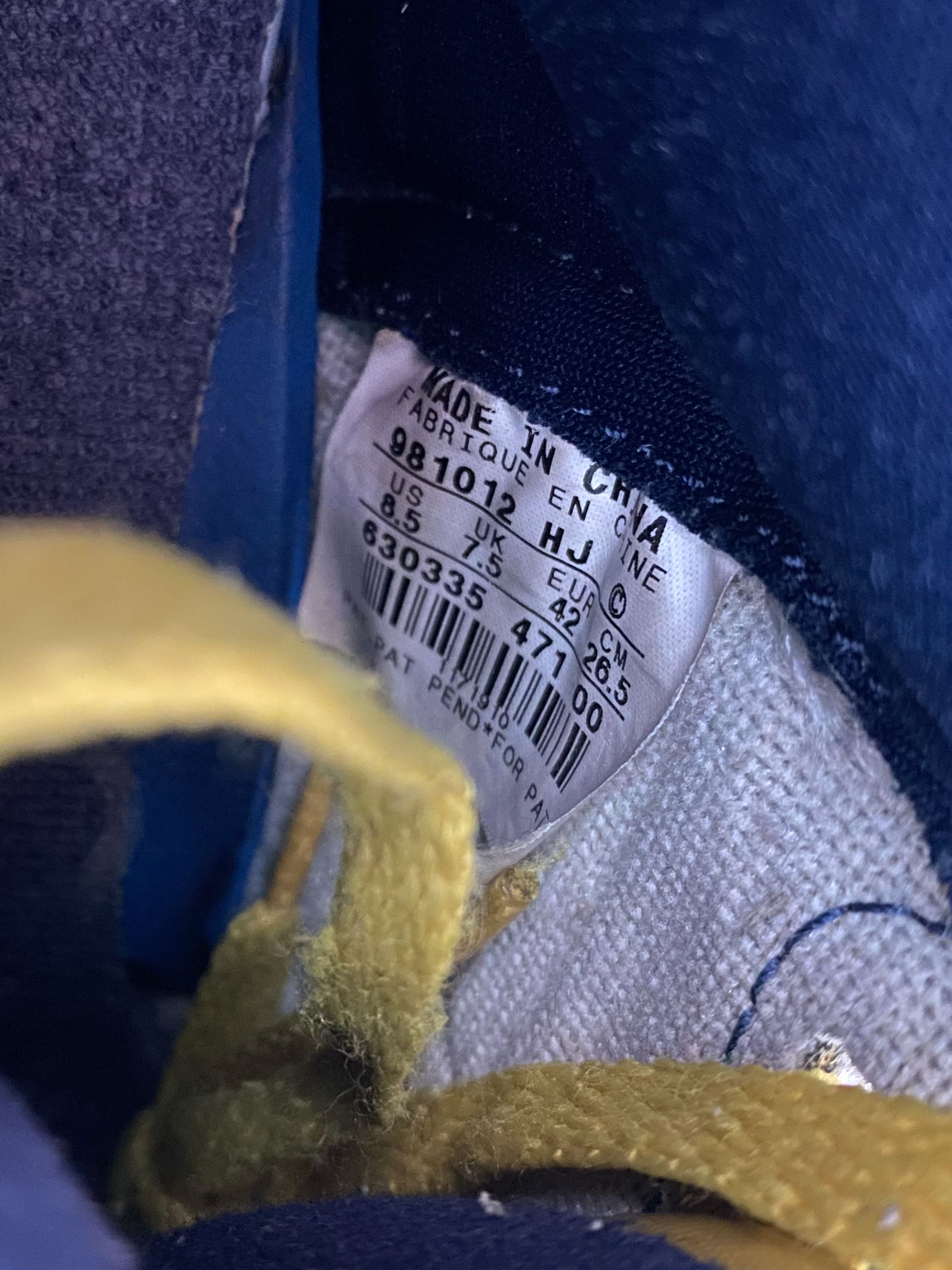 Nike 1999 Dunk High Michigan Size US 8.5 / EU 41-42 - 9 Thumbnail