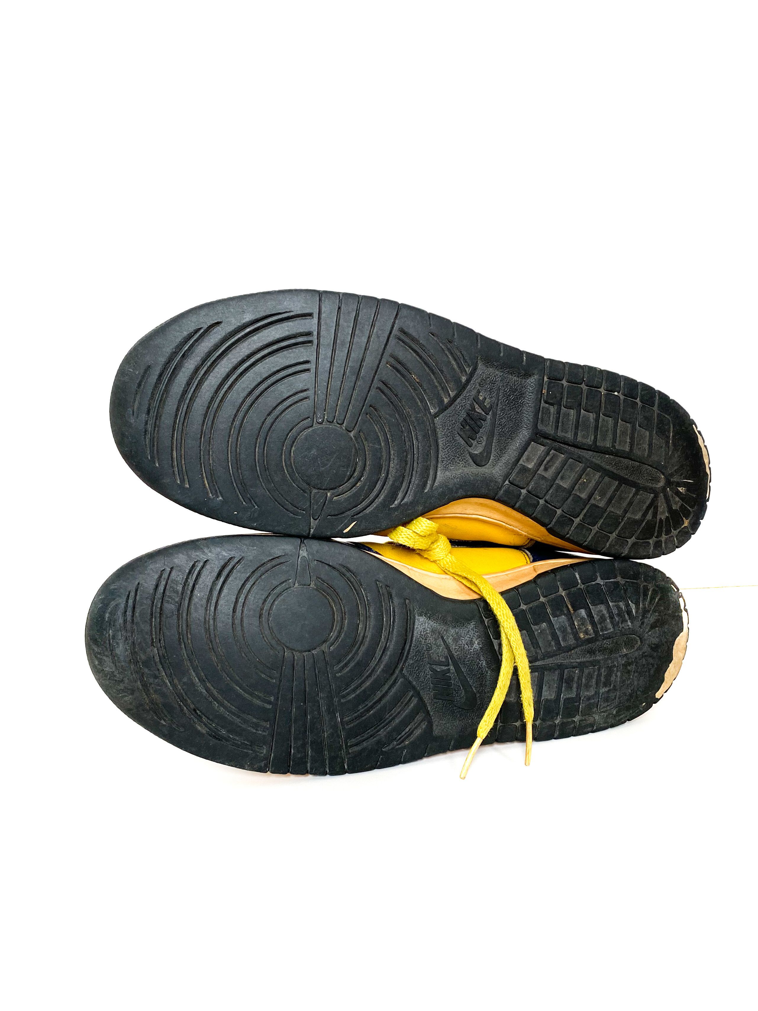 Nike 1999 Dunk High Michigan Size US 8.5 / EU 41-42 - 5 Thumbnail