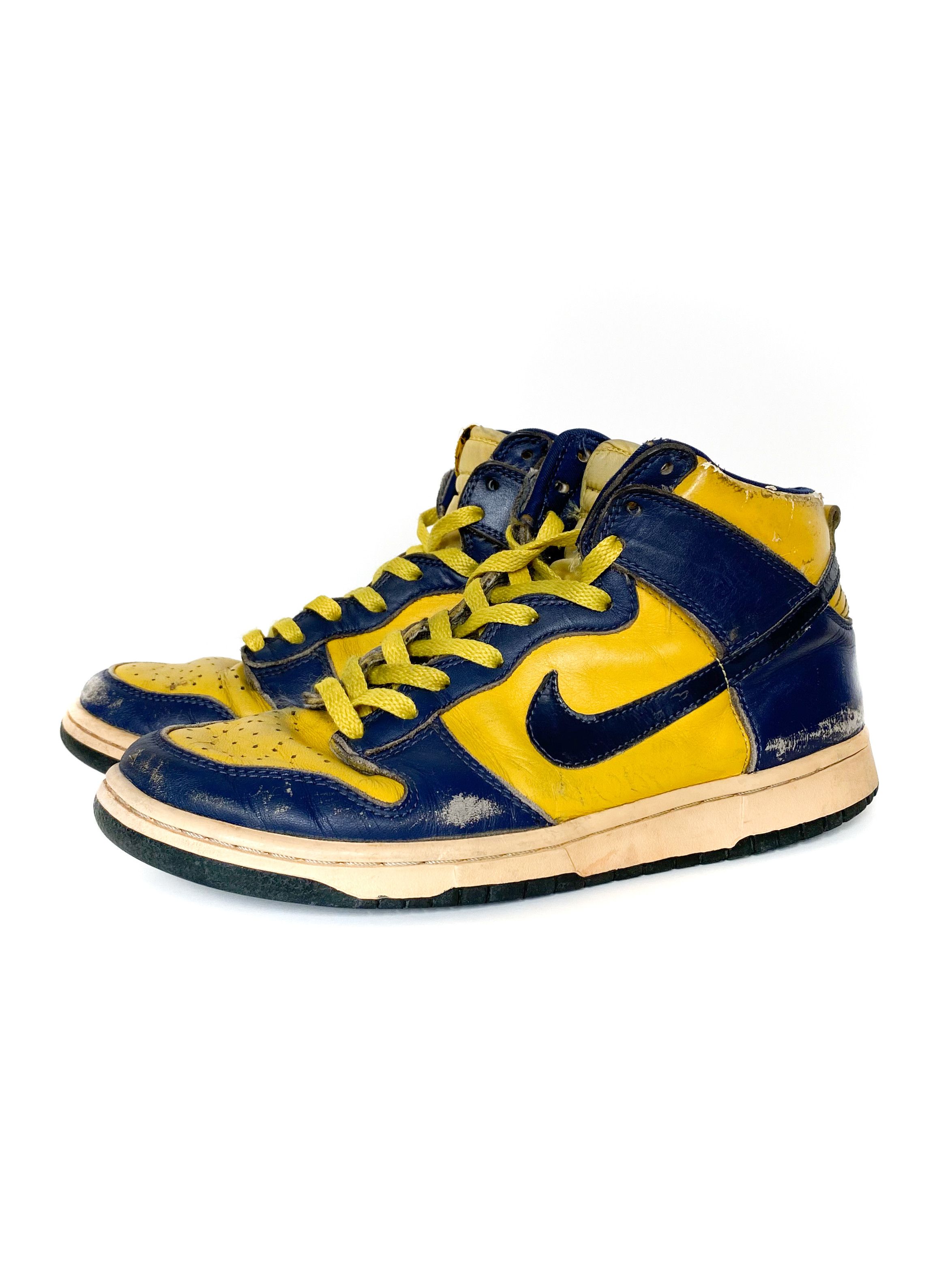 Nike 1999 Dunk High Michigan Size US 8.5 / EU 41-42 - 1 Thumbnail