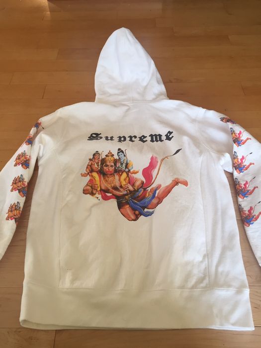 Supreme hindu discount god hoodie