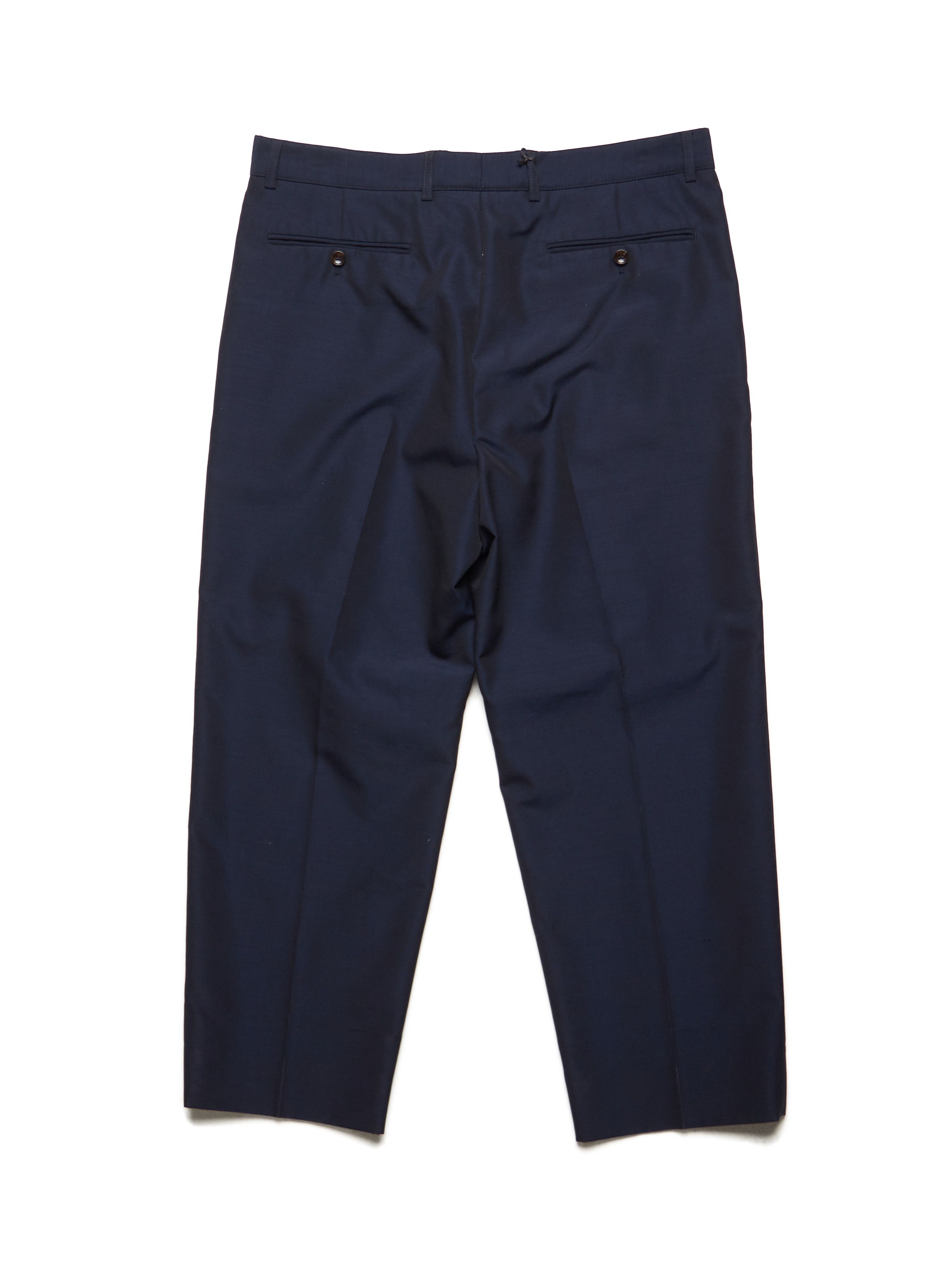 Gucci Classis Navy Cotton Blend Pants Size US 36 / EU 52 - 2 Thumbnail