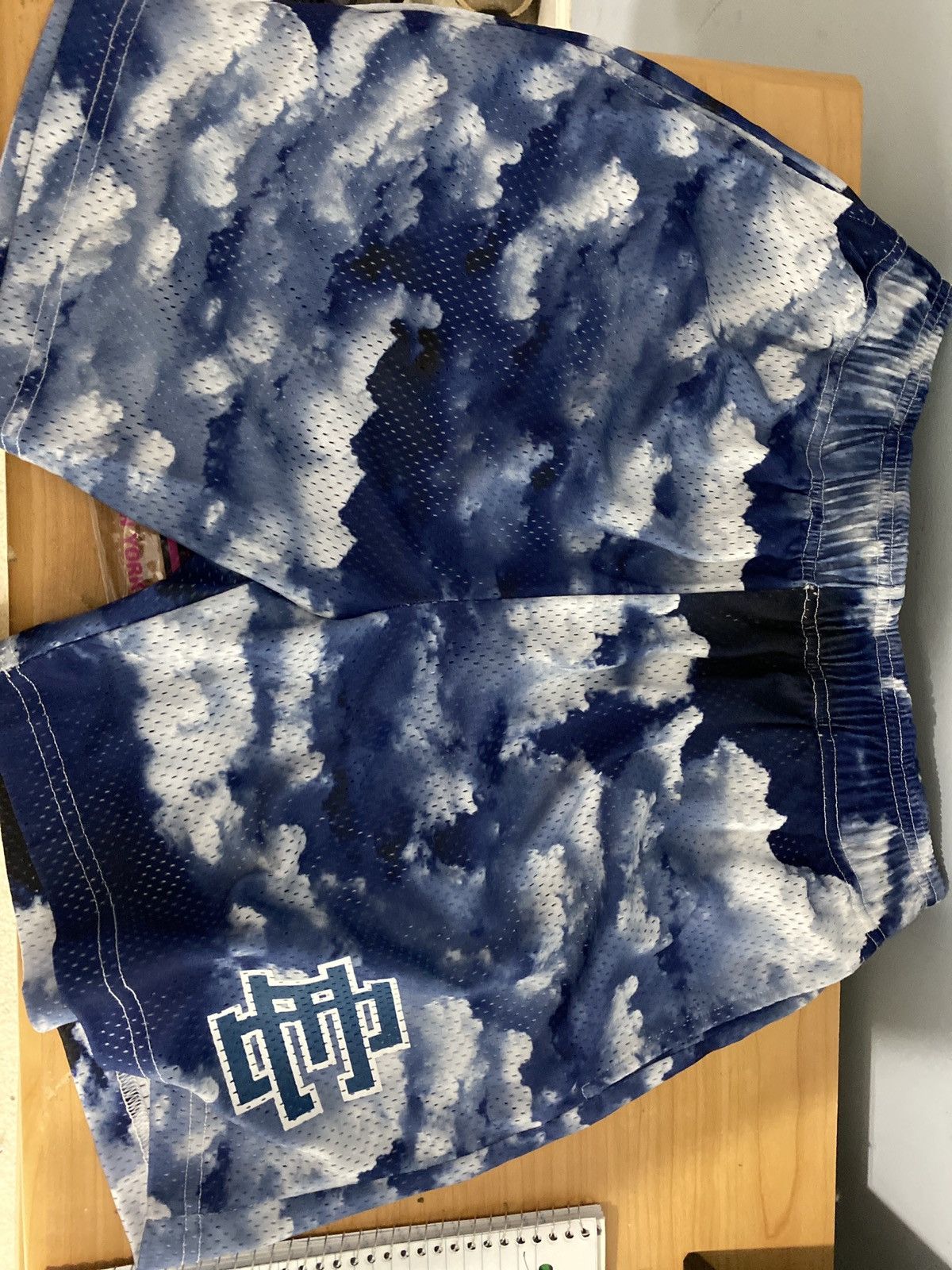 Eric Emanuel Dark blue clouds Shorts