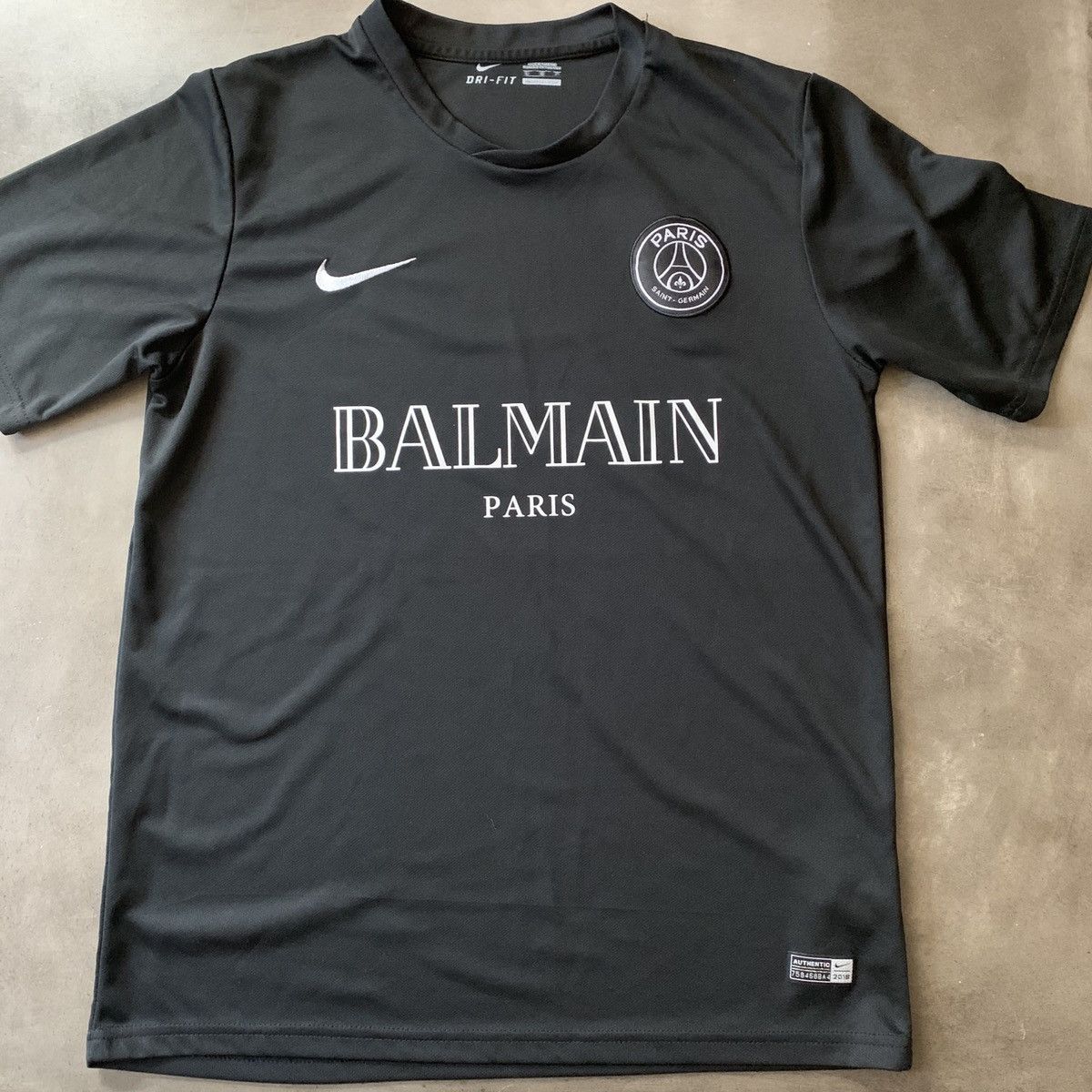 Balmain Nike balmain PSG Jersey Grailed