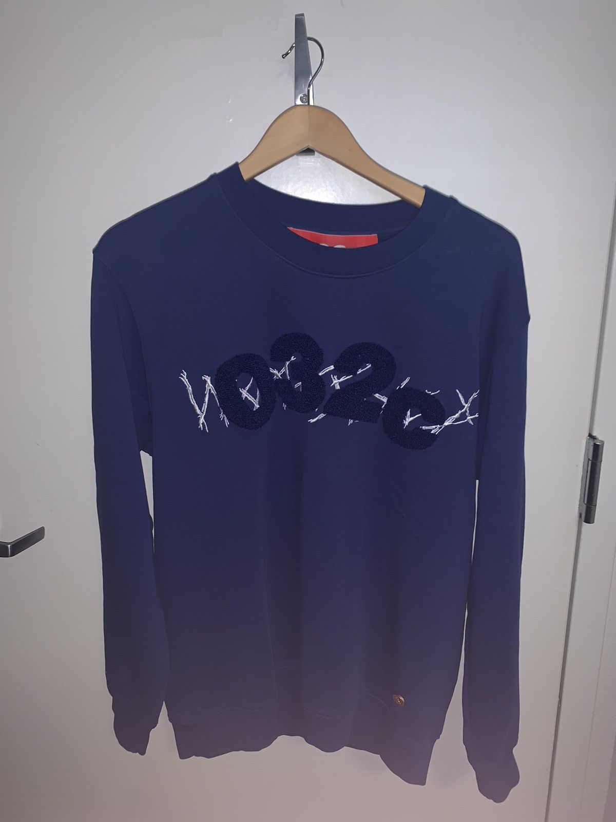 032C Cosmic Workshop outlet 'Bard' Sweatshirt Powder Blue M