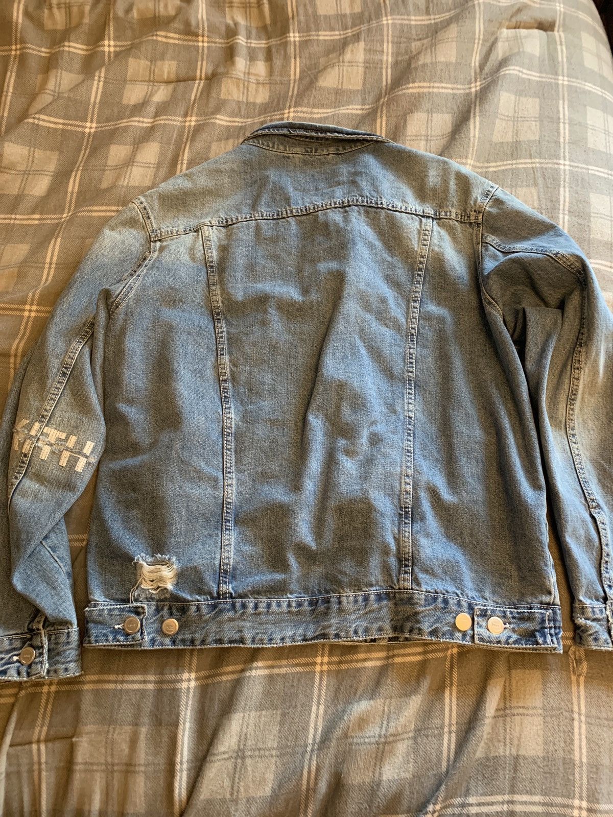 L KITH DENIM 速め JACKET HOSU BLUE 