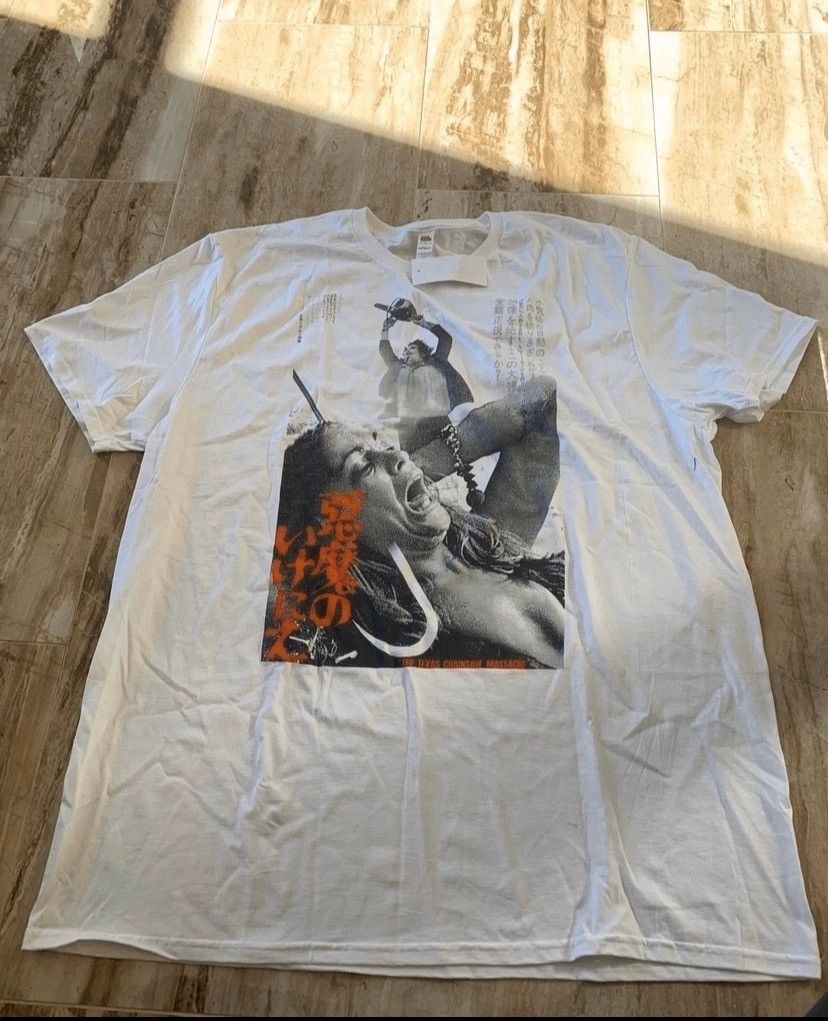 Vintage Deadstock vintage Chainsaw Massacre Graphic tee | Grailed