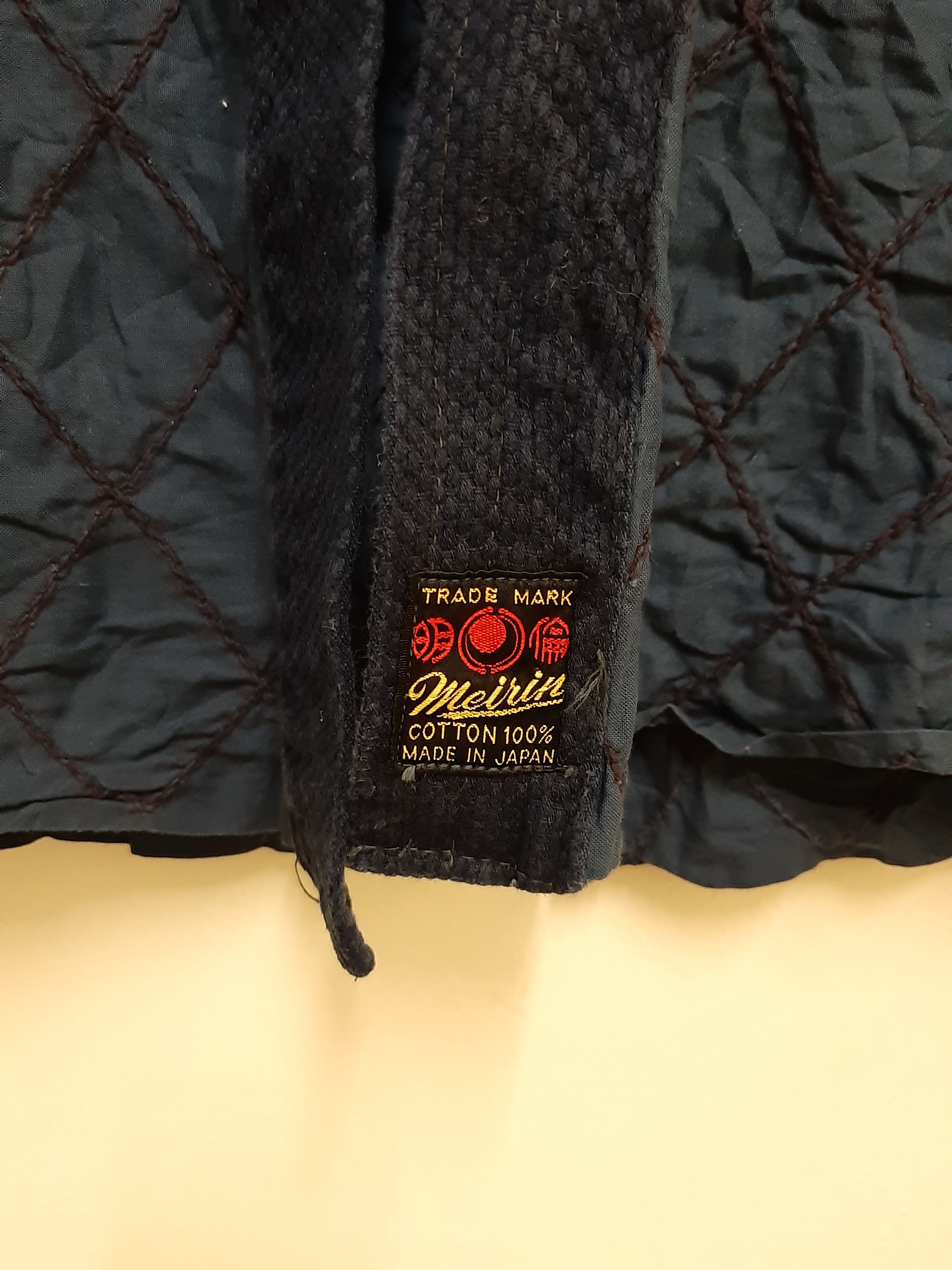 Japanese Brand Vintage Japanese Traditional Narogi Indigo Kimono Jacket Size US L / EU 52-54 / 3 - 6 Thumbnail