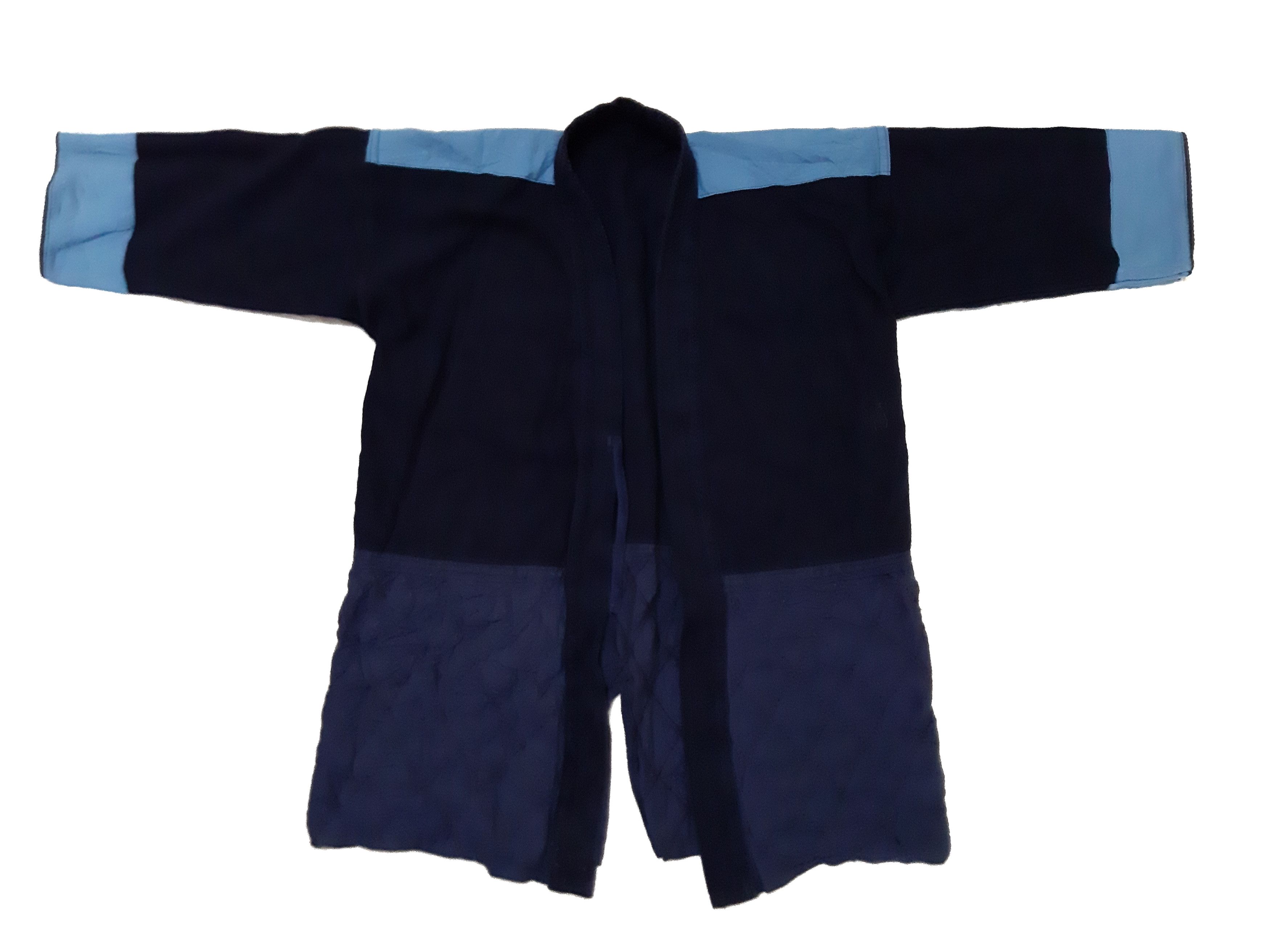 Japanese Brand Vintage Japanese Traditional Narogi Indigo Kimono Jacket Size US L / EU 52-54 / 3 - 2 Thumbnail