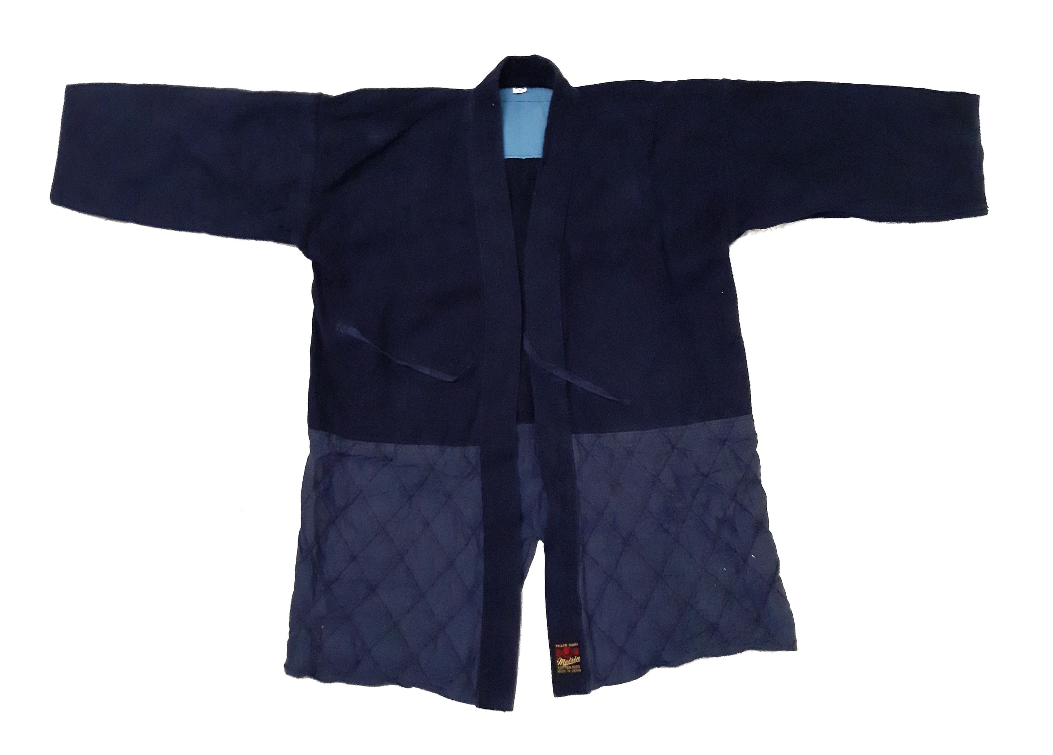 Japanese Brand Vintage Japanese Traditional Narogi Indigo Kimono Jacket Size US L / EU 52-54 / 3 - 1 Thumbnail