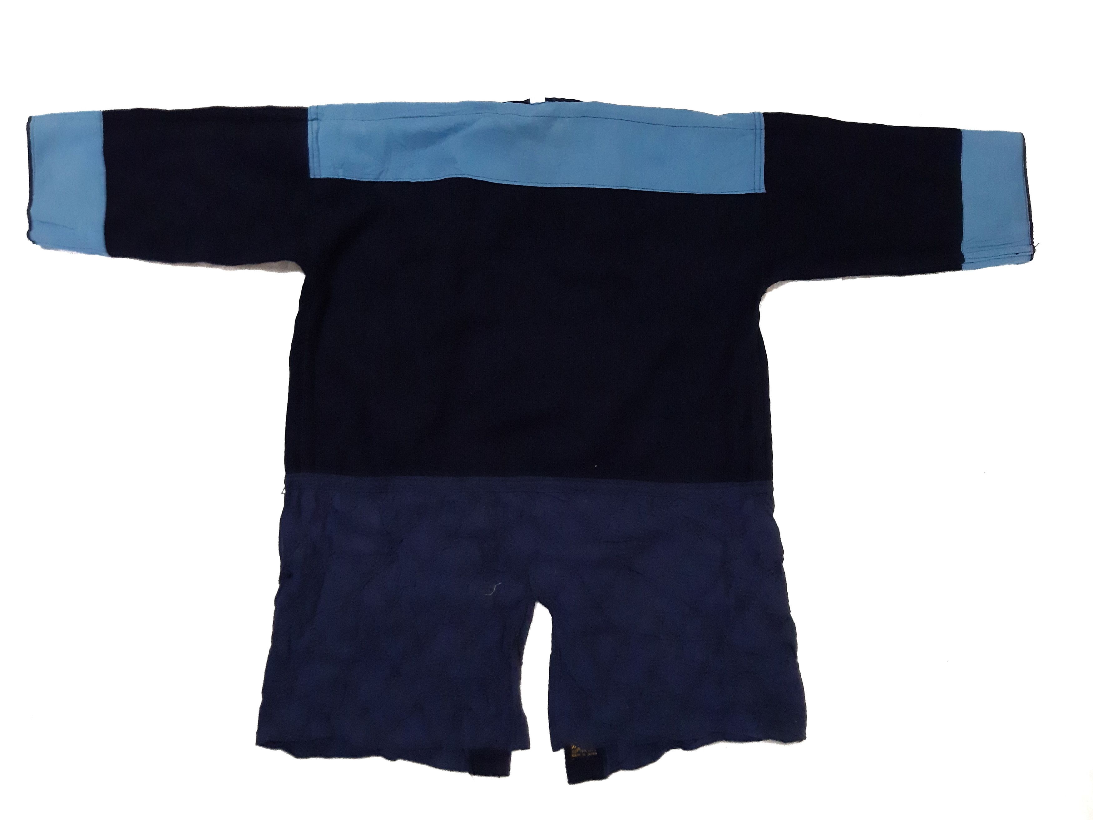 Japanese Brand Vintage Japanese Traditional Narogi Indigo Kimono Jacket Size US L / EU 52-54 / 3 - 3 Thumbnail