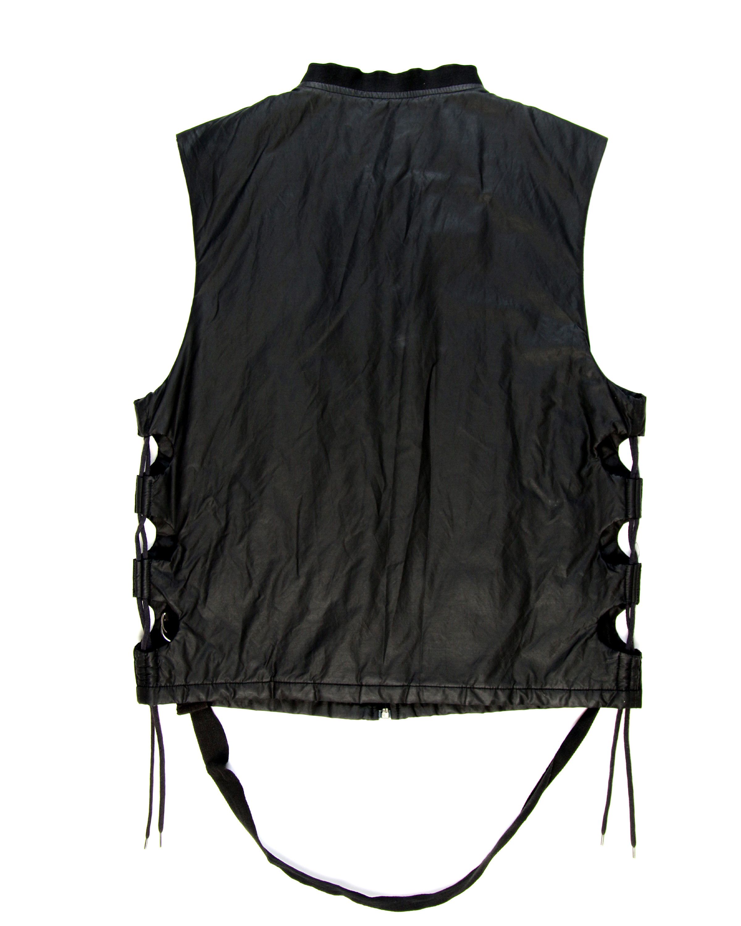 Helmut Lang SS2001 Lace Up Bondage Vst | Grailed