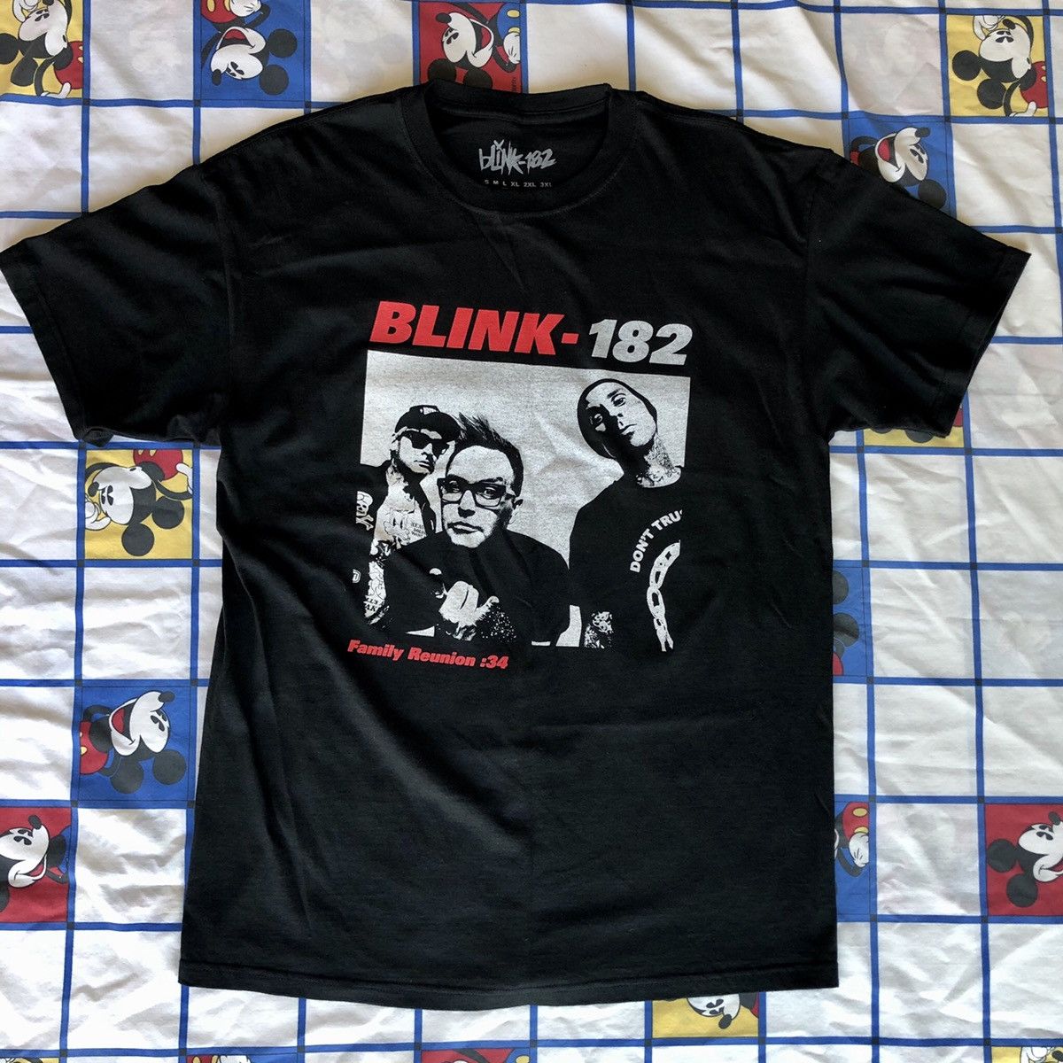 Blink 182 best sale family reunion shirt