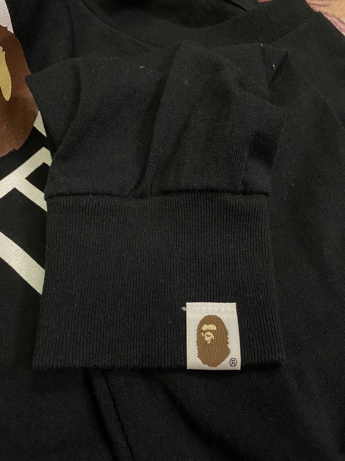 Bape BATHING APE LONG SLEEVE TEE Size US S / EU 44-46 / 1 - 6 Thumbnail