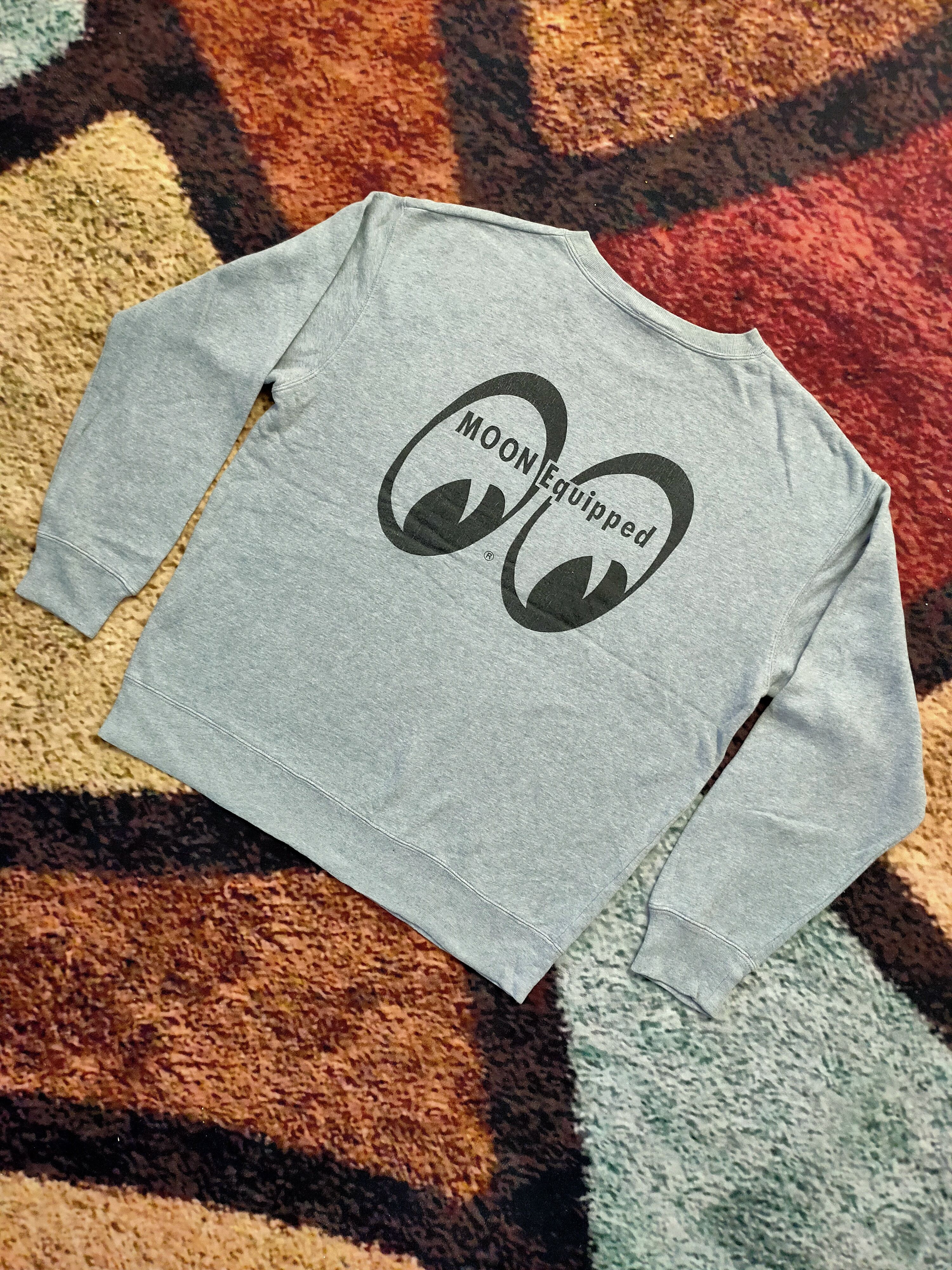 Sports Specialties moon equipped sweatshirt jumper big logo racing motorsport Size US L / EU 52-54 / 3 - 2 Thumbnail