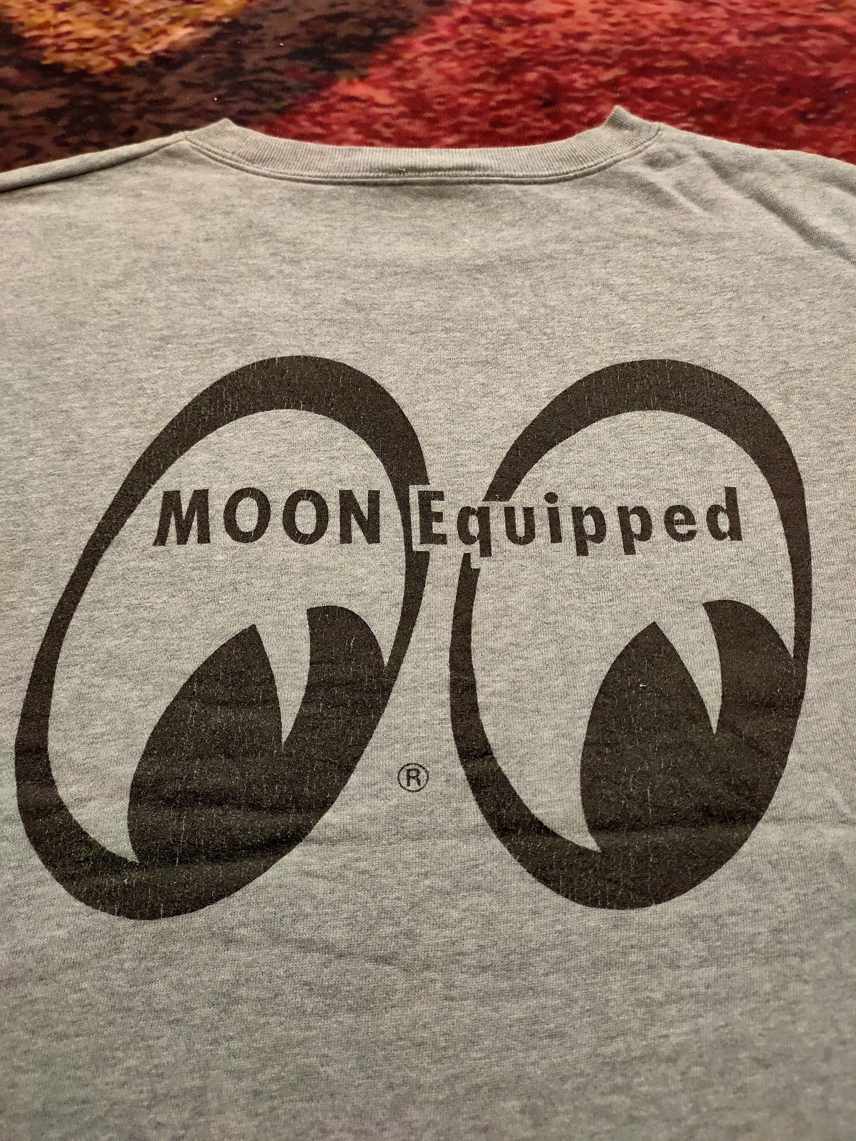 Sports Specialties moon equipped sweatshirt jumper big logo racing motorsport Size US L / EU 52-54 / 3 - 4 Thumbnail