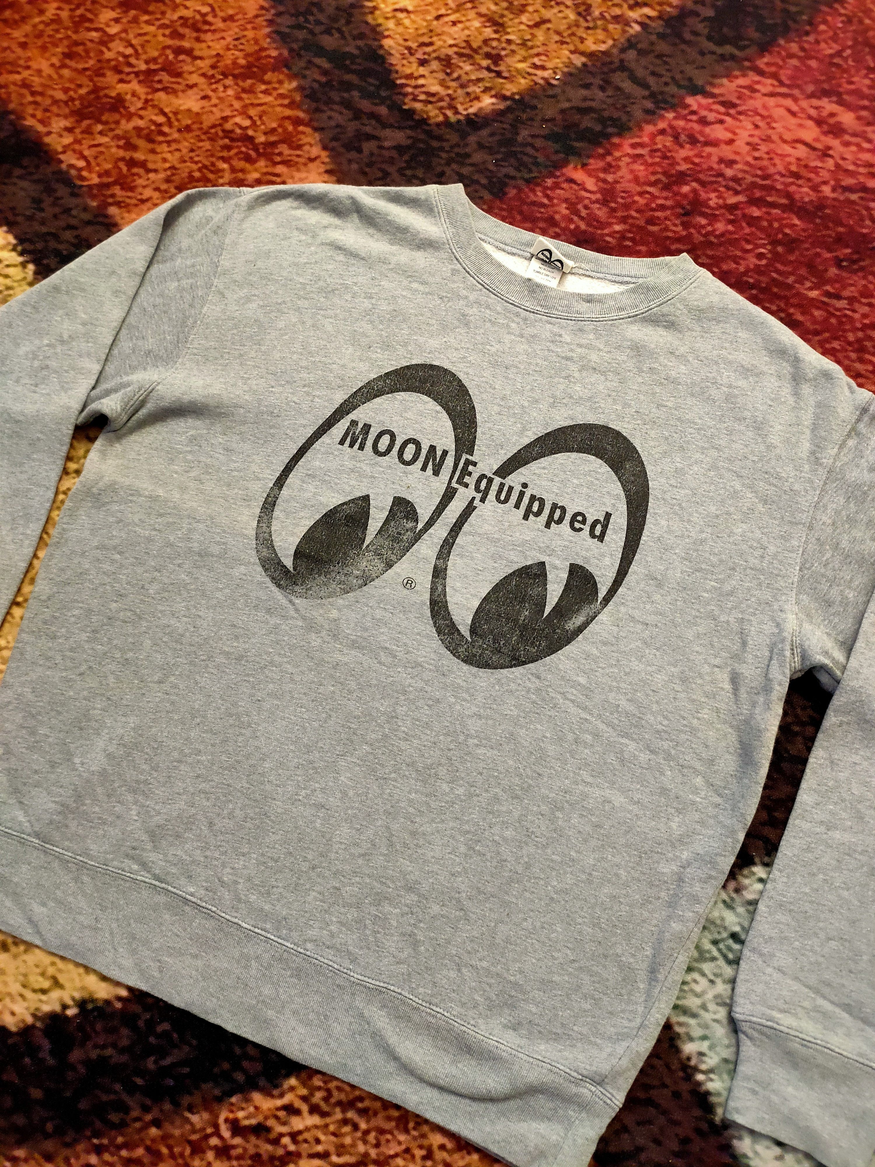 Sports Specialties moon equipped sweatshirt jumper big logo racing motorsport Size US L / EU 52-54 / 3 - 3 Thumbnail