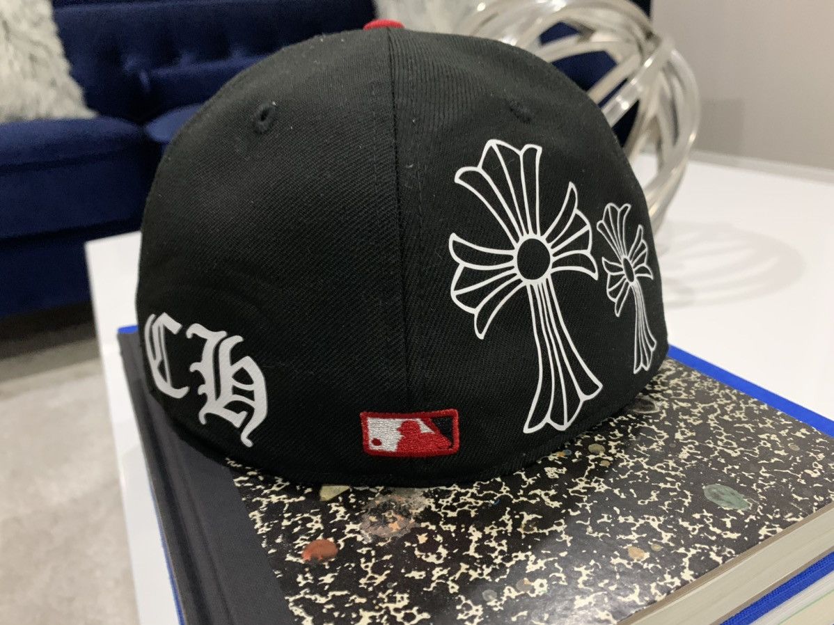 クロムハーツ Chrome Hearts　 サイズ:7 3 /8 Chrome Hearts × New Era New era custom CHROMEHEARTS 7 3/8 | Grailed