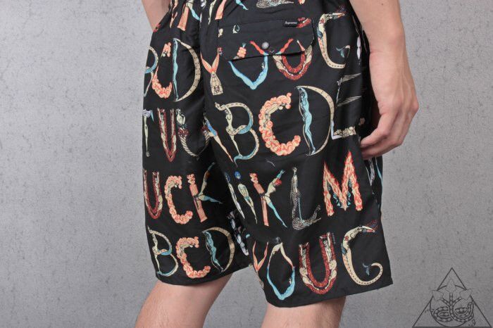 Supreme Supreme Alphabet Water Shorts Trousers Swim ABCDEFUCKU ABC | Grailed