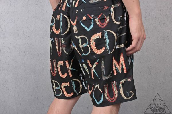 Supreme Supreme Alphabet Water Shorts Trousers Swim ABCDEFUCKU ABC