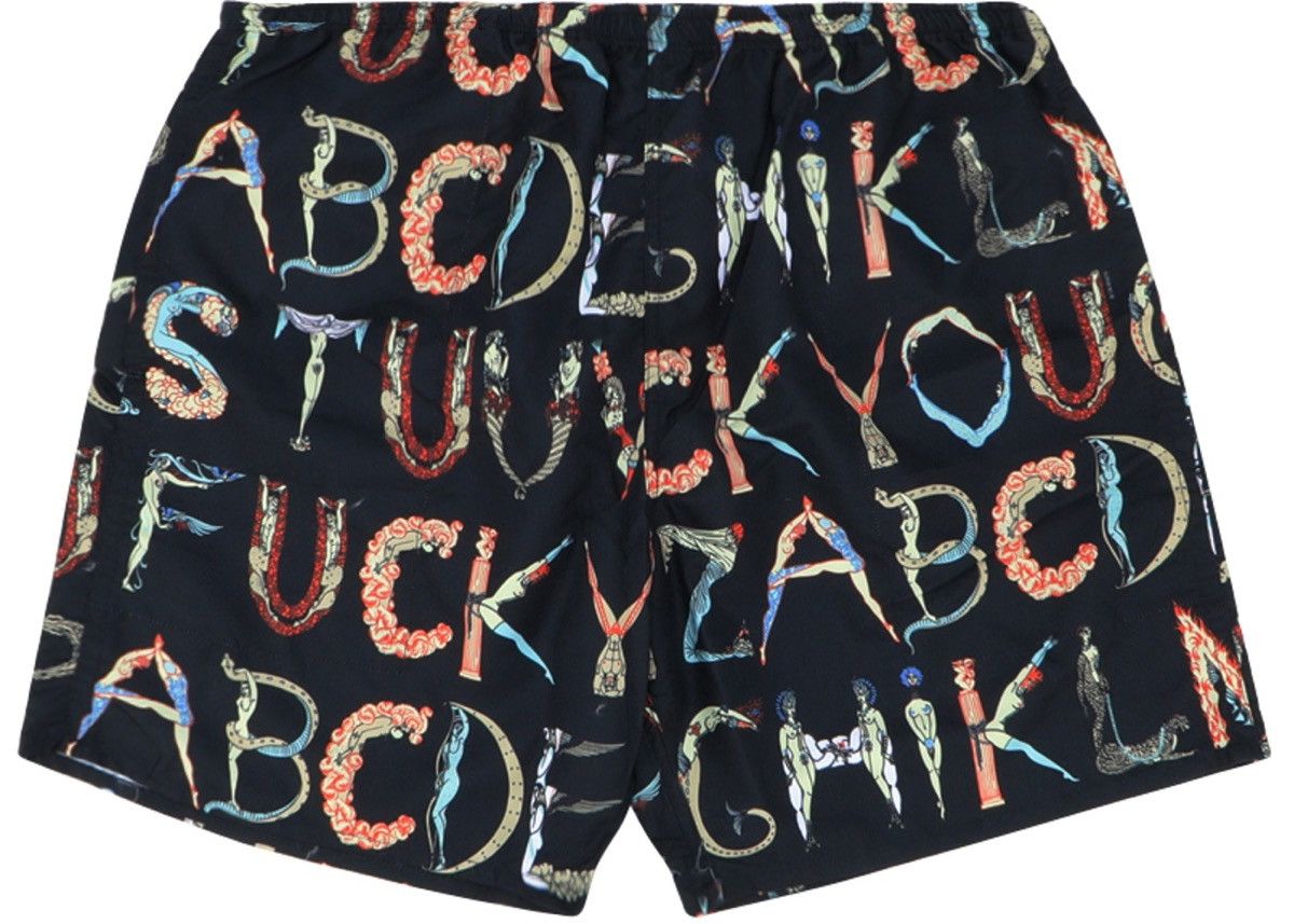 Supreme Supreme Alphabet Water Shorts Trousers Swim ABCDEFUCKU ABC