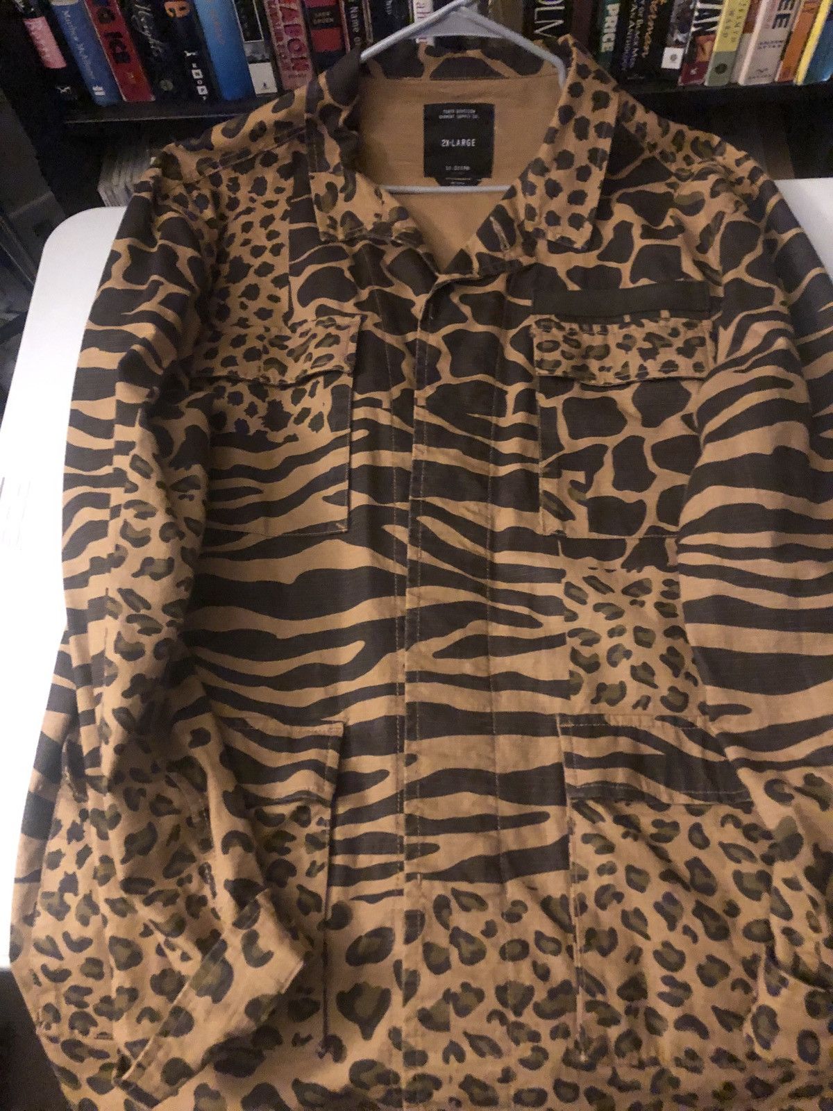 10 Deep 10.Deep Leopard print ripstop field jacket XXL Size US XXL / EU 58 / 5 - 1 Thumbnail