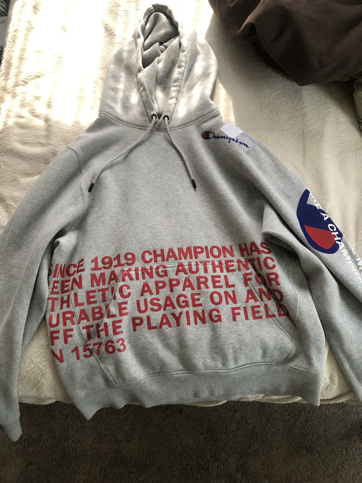 Champion Super Fleece 2.0 Behind the Label Champion Hoodie Grailed