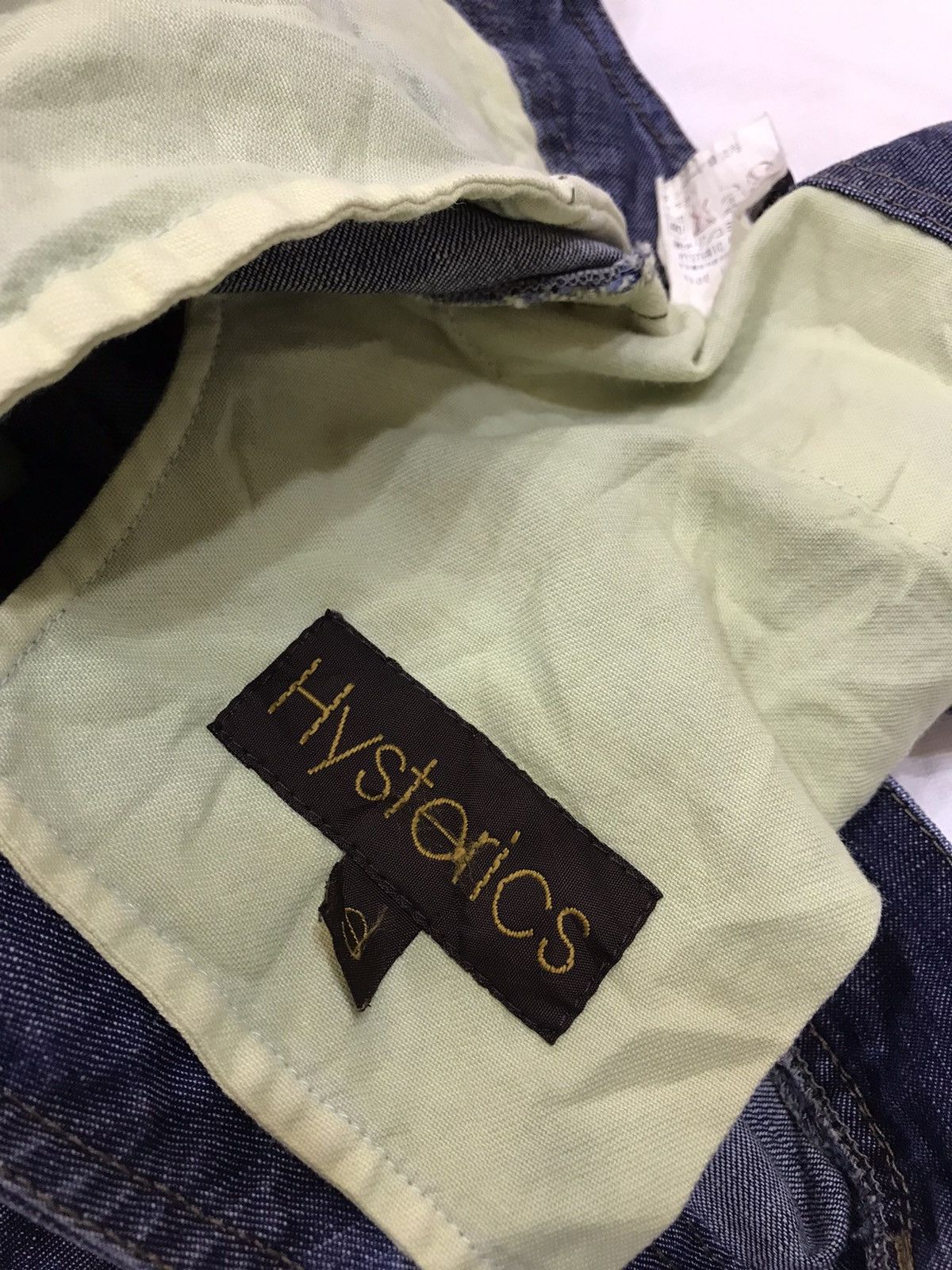 VINTAGE HYSTERIC GLAMOUR DENIM CARGO SKIRT