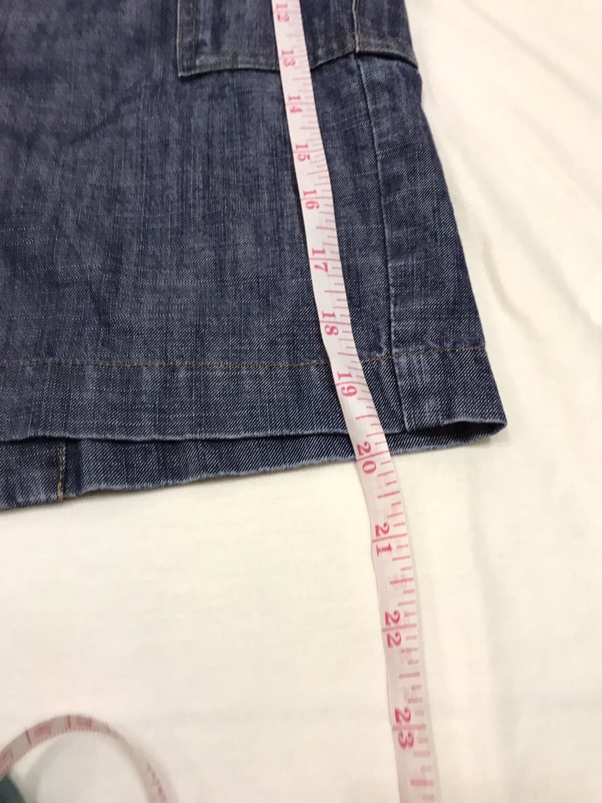 VINTAGE HYSTERIC GLAMOUR DENIM CARGO SKIRT
