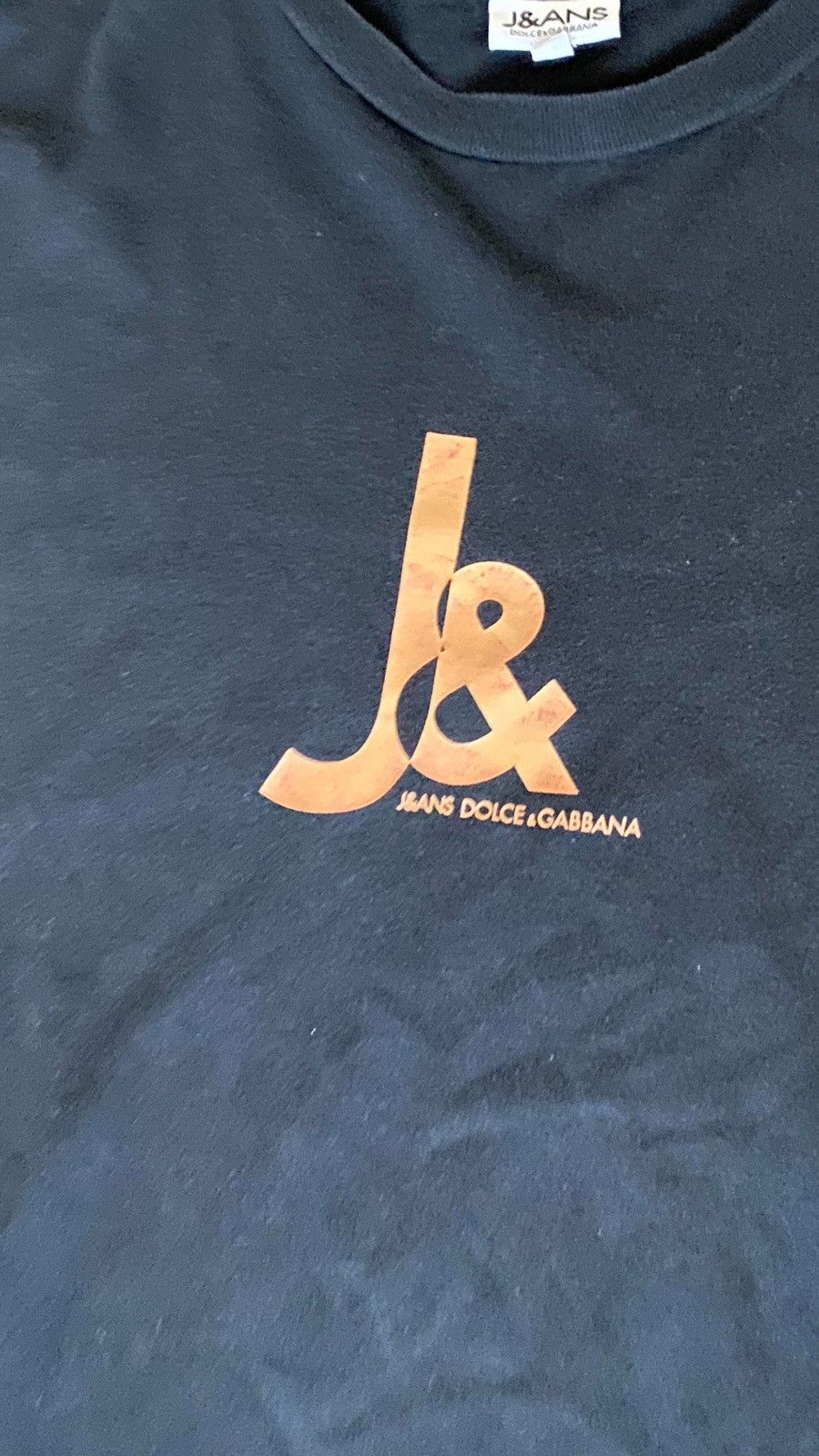 Dolce & Gabbana Dolce & Gabbana Large Black Graphic T Shirt Size US L / EU 52-54 / 3 - 4 Thumbnail