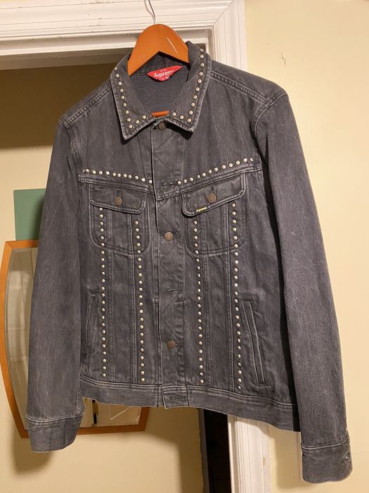 Supreme Studded Denim Trucker Jacket SS17 | Grailed