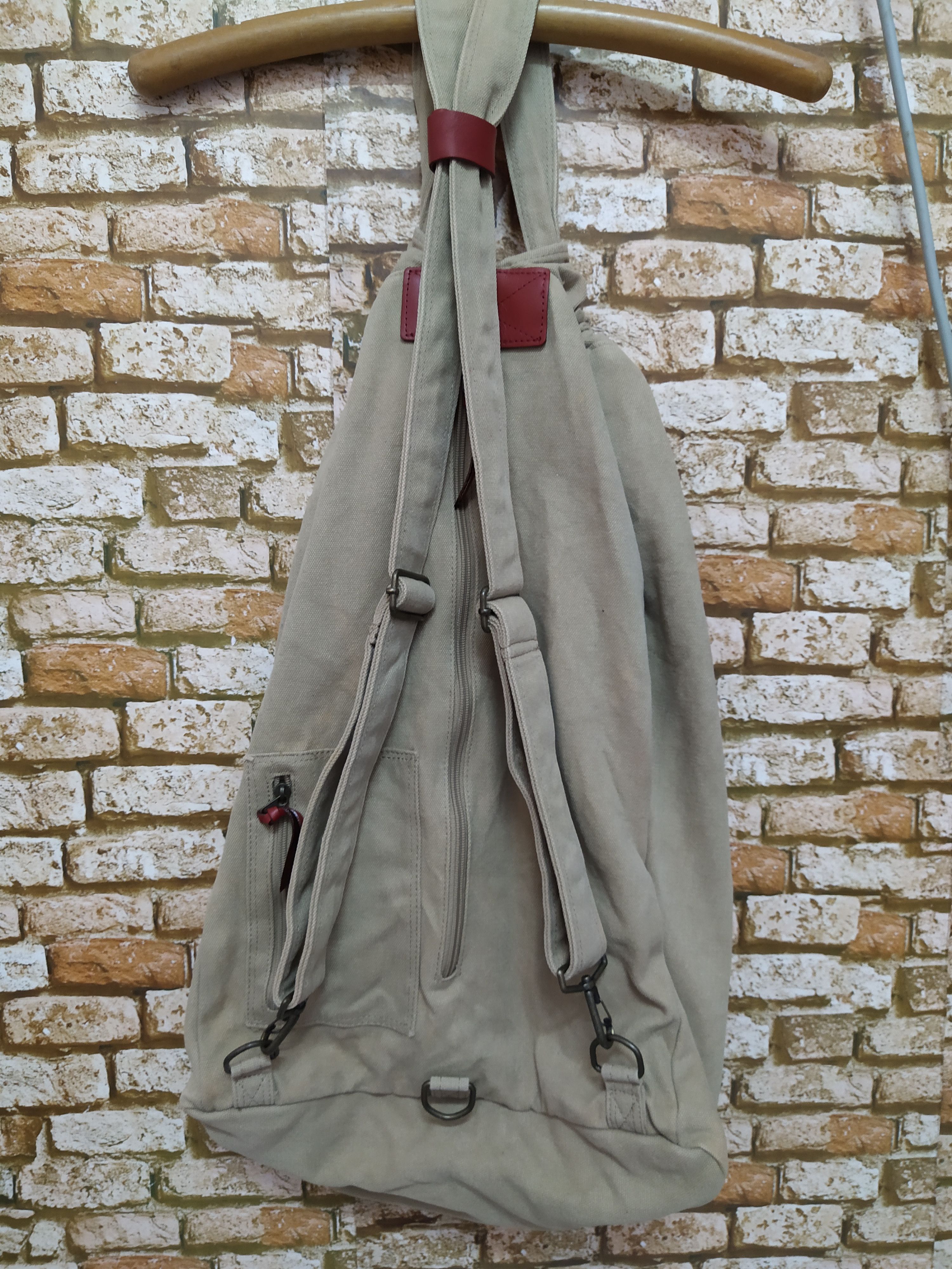 Designer SUPER MALERIDS LEATHER HARD CANVAS BAG (B301) Size ONE SIZE - 1 Thumbnail